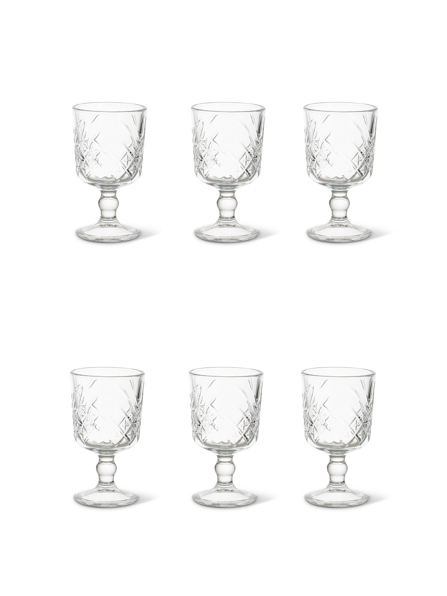 Set of 6 Timeless liqueur glasses, Transparent, large image number 0