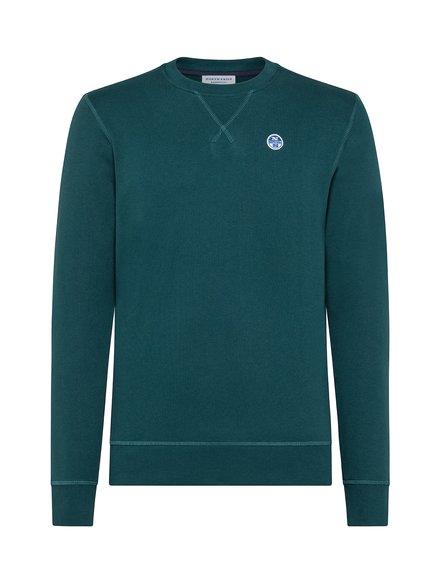 Organic cotton sweatshirt, Green, large image number 0