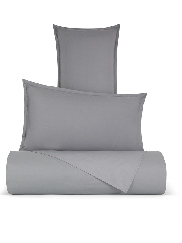 Zefiro smooth cotton percale sheet