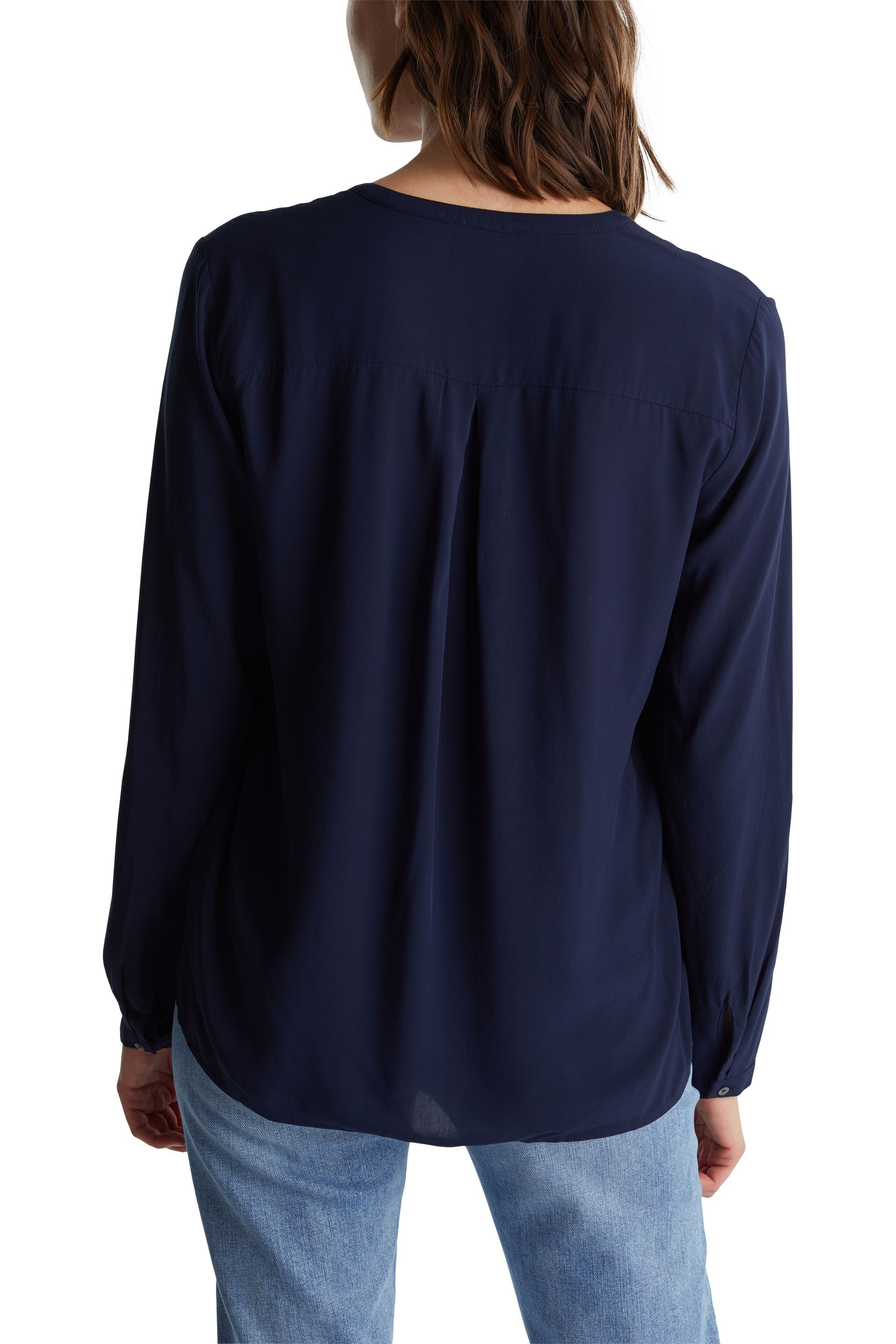 Blouse with adjustable sleeves, Blue, large image number 2