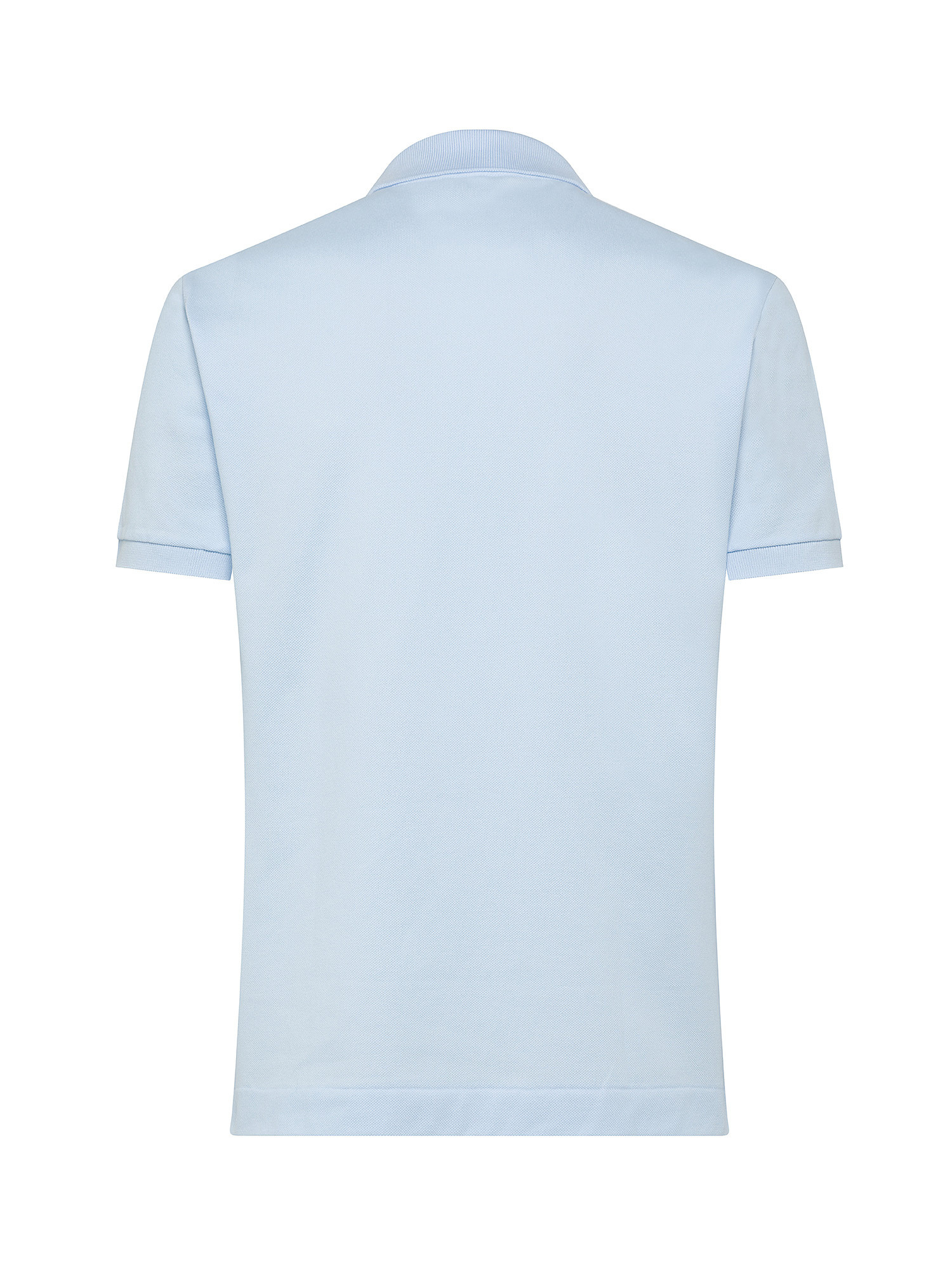 Lacoste - Classic cut polo shirt in petit piquè cotton, Light Blue, large image number 1
