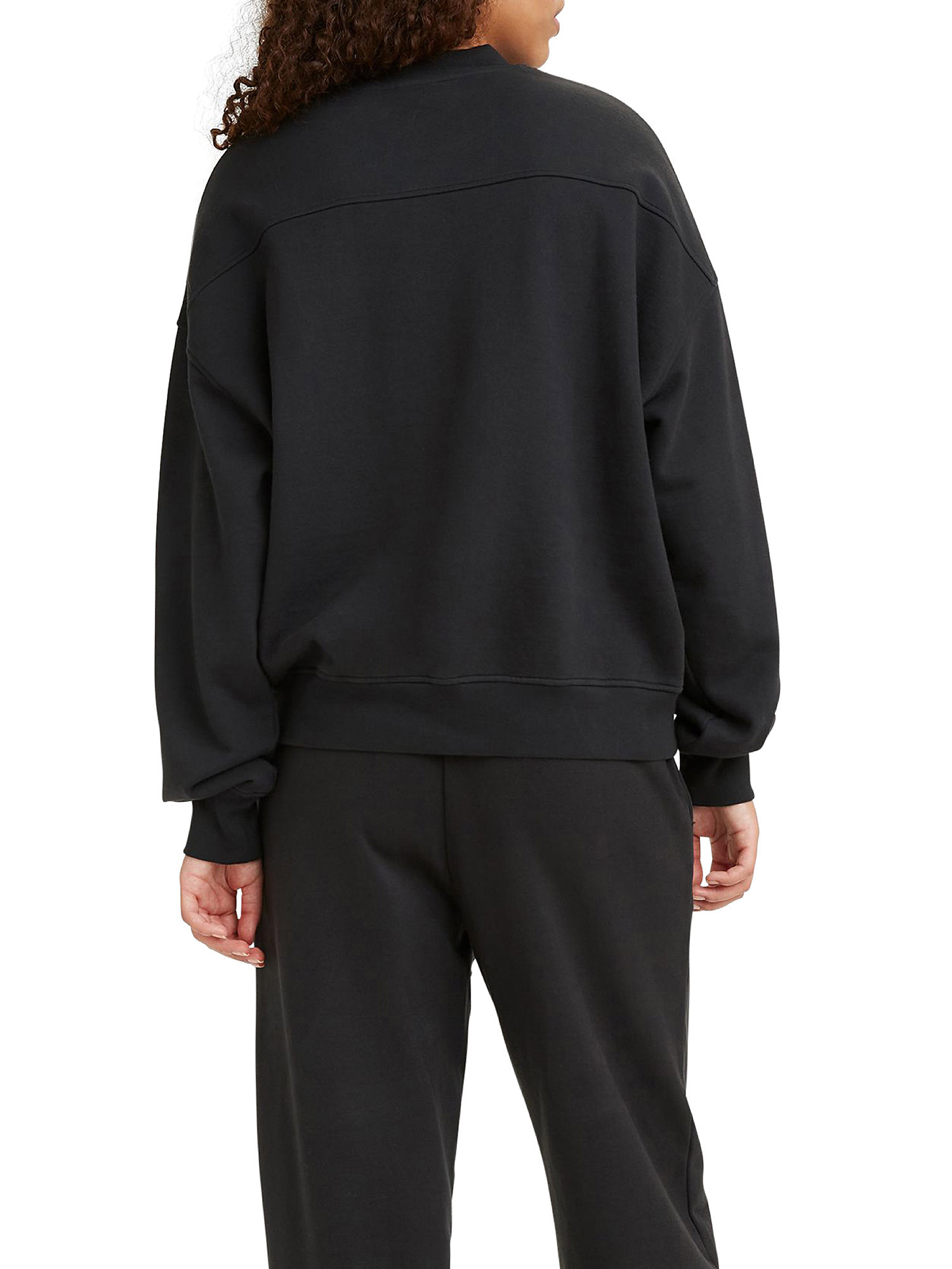 WFH Loungewear sweatshirt, Black, large image number 6