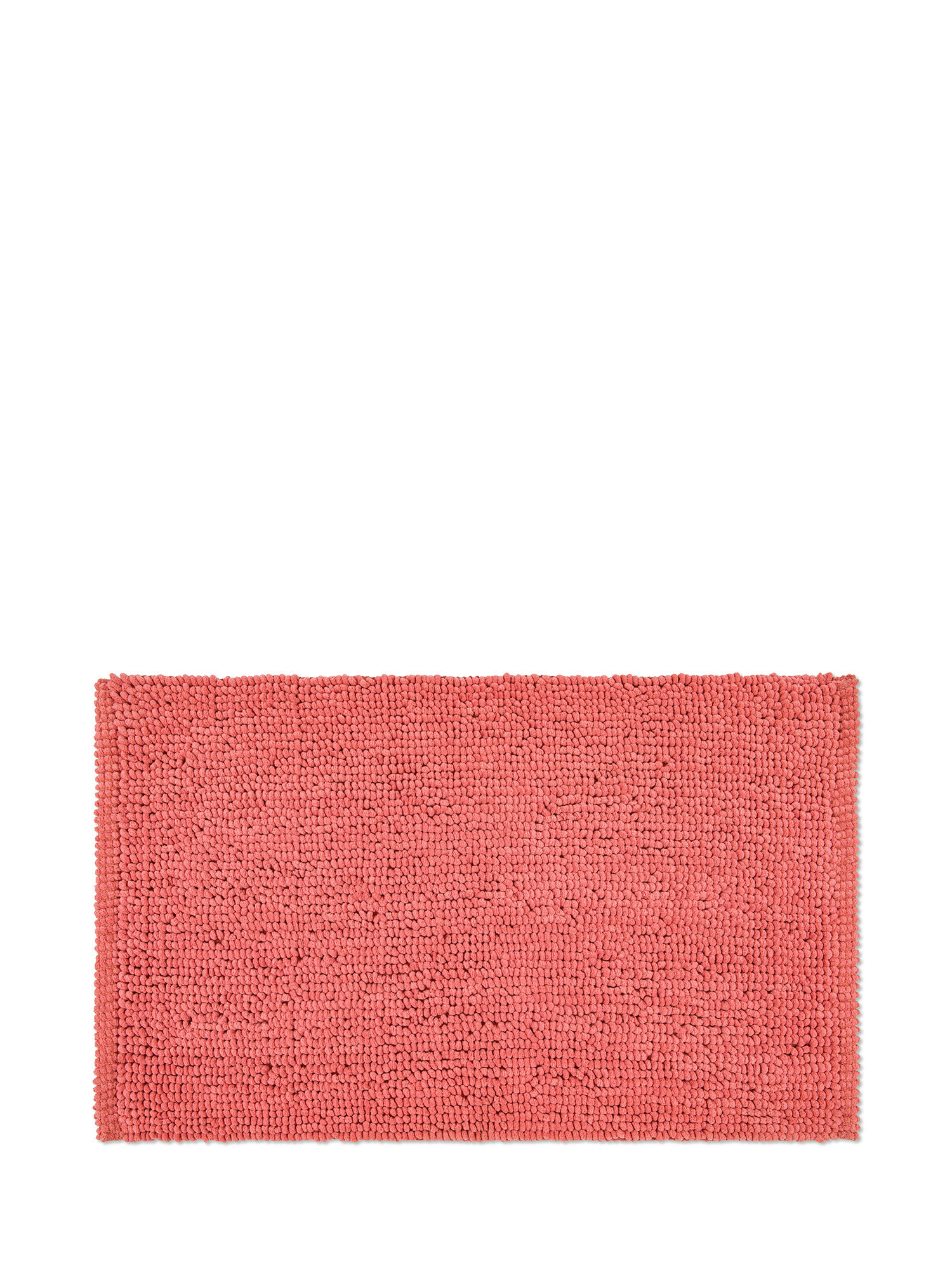 Shaggy bath rug, Pink, large image number 0