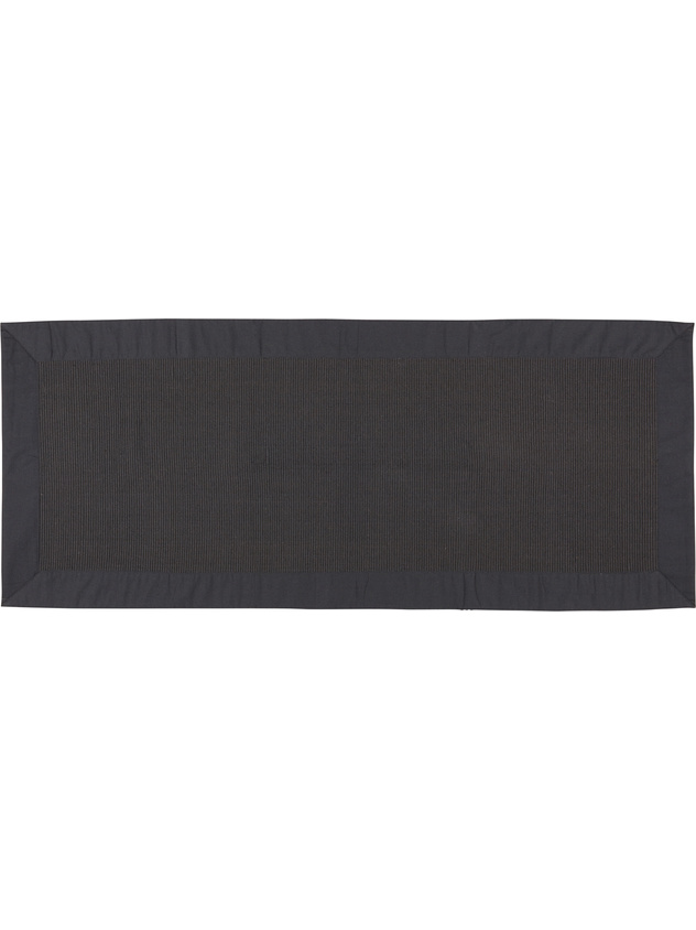 Ribbed kitchen mat in 100% cotton