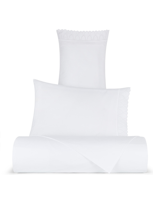 Duvet cover in fine cotton percale Portofino