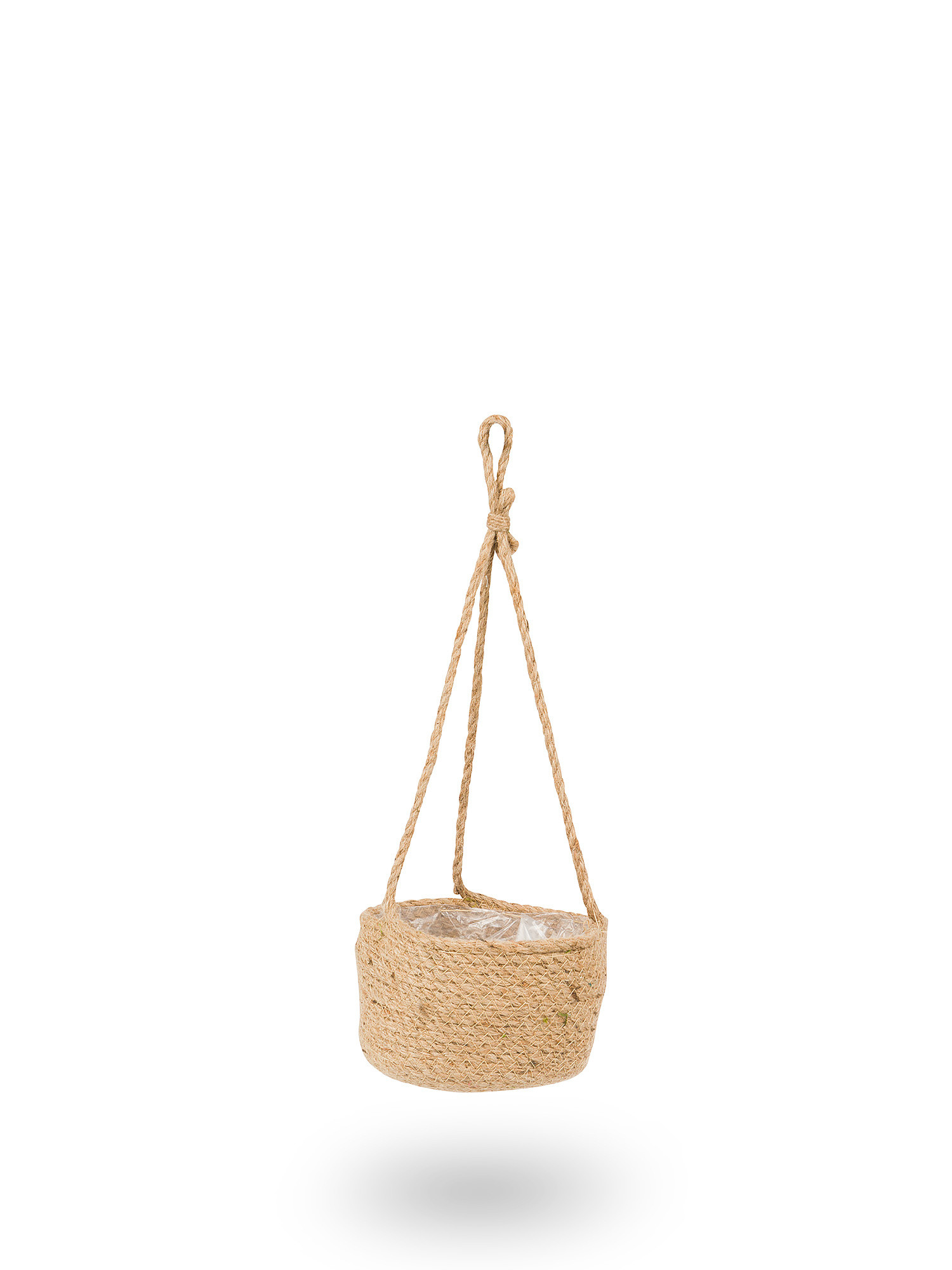 Jute cachepot, Rope, large image number 0