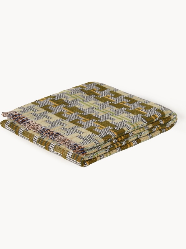 Geometric pattern throw