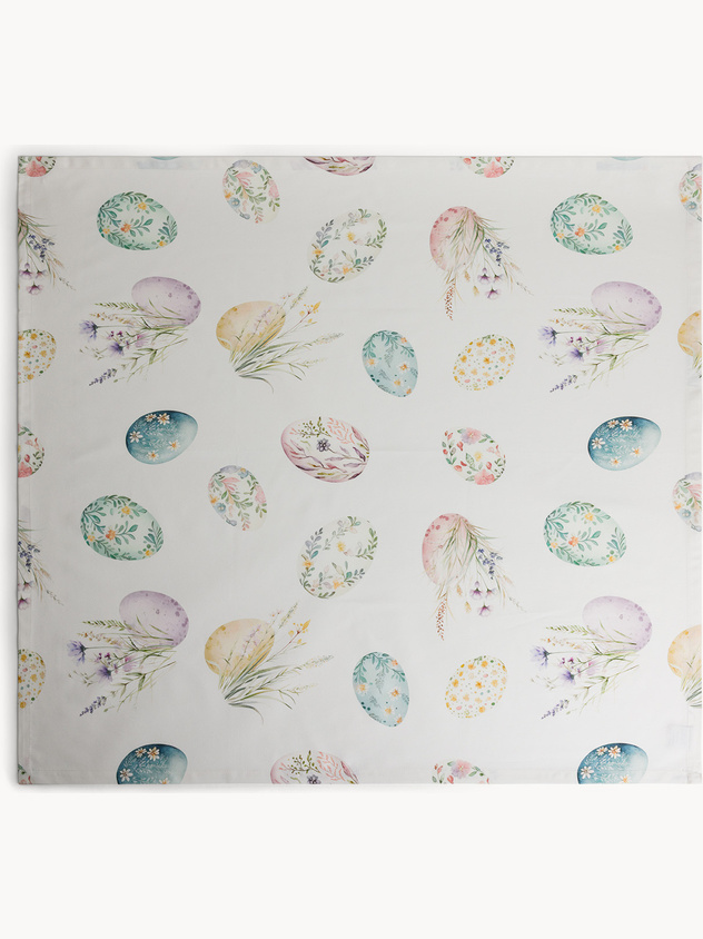 Cotton drill centerpiece Sorpresa by Tessitura Randi