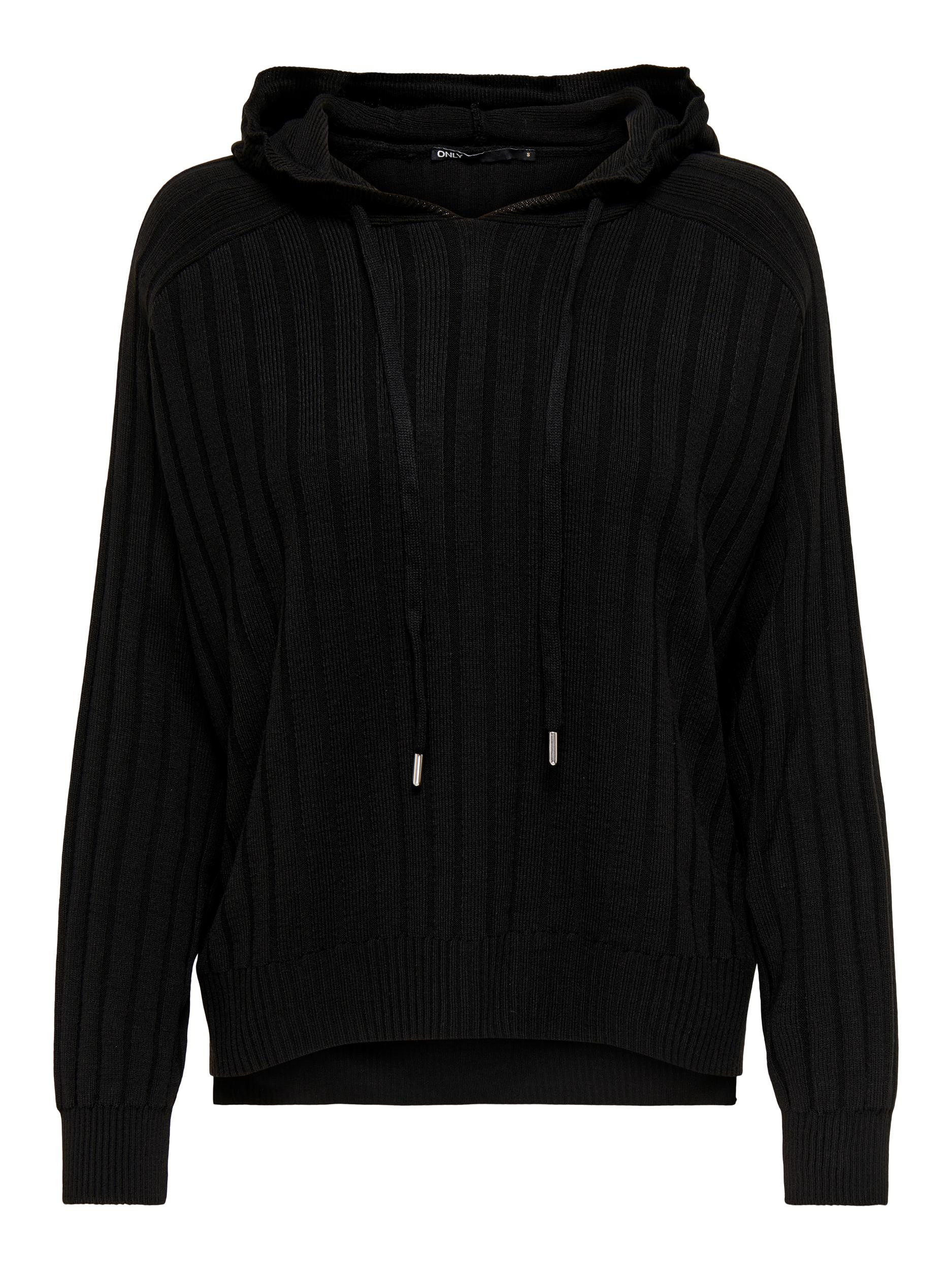 sweatshirt with hood, Black, large image number 0