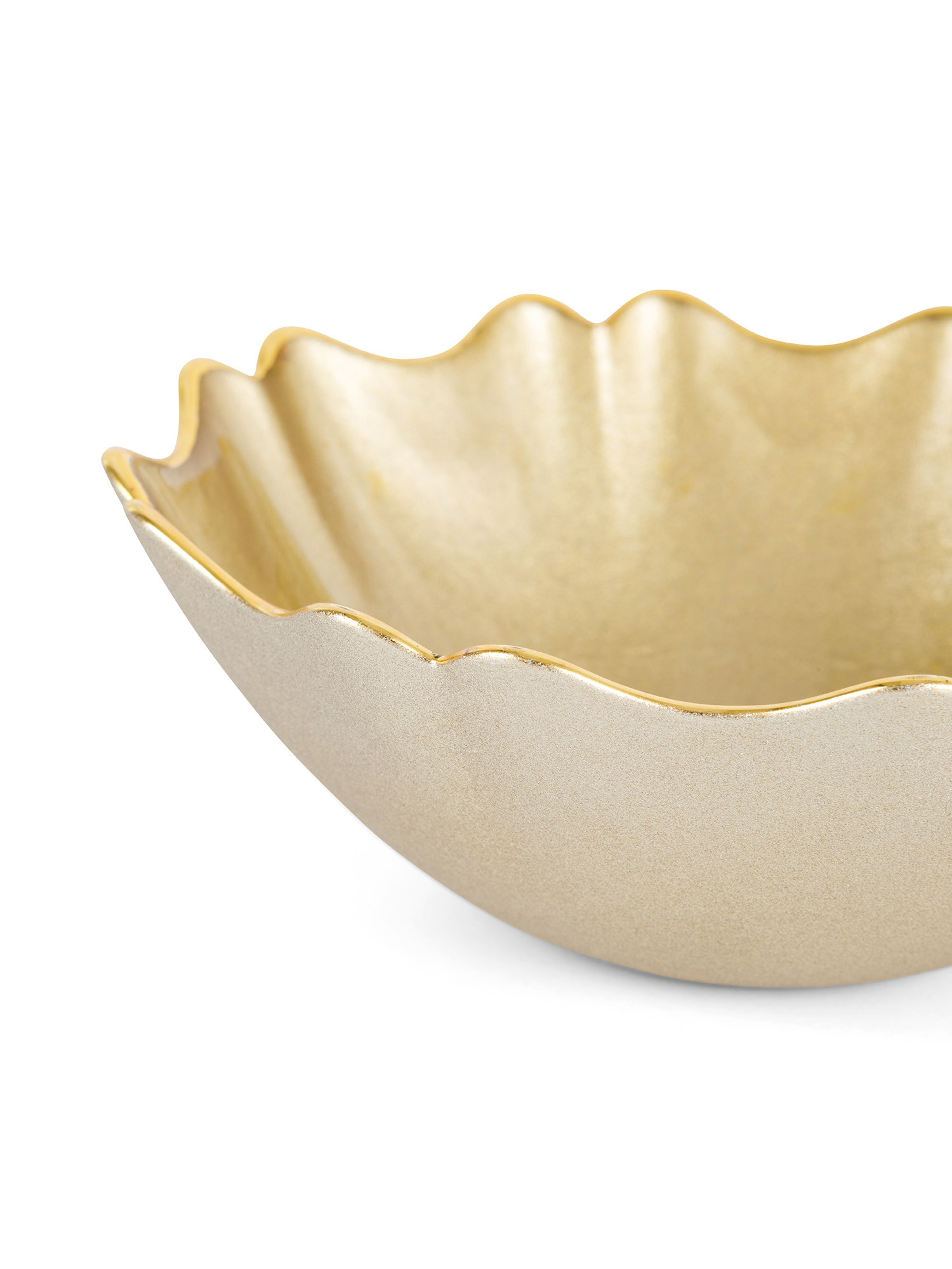 Gold glass bowl, Gold, large image number 1