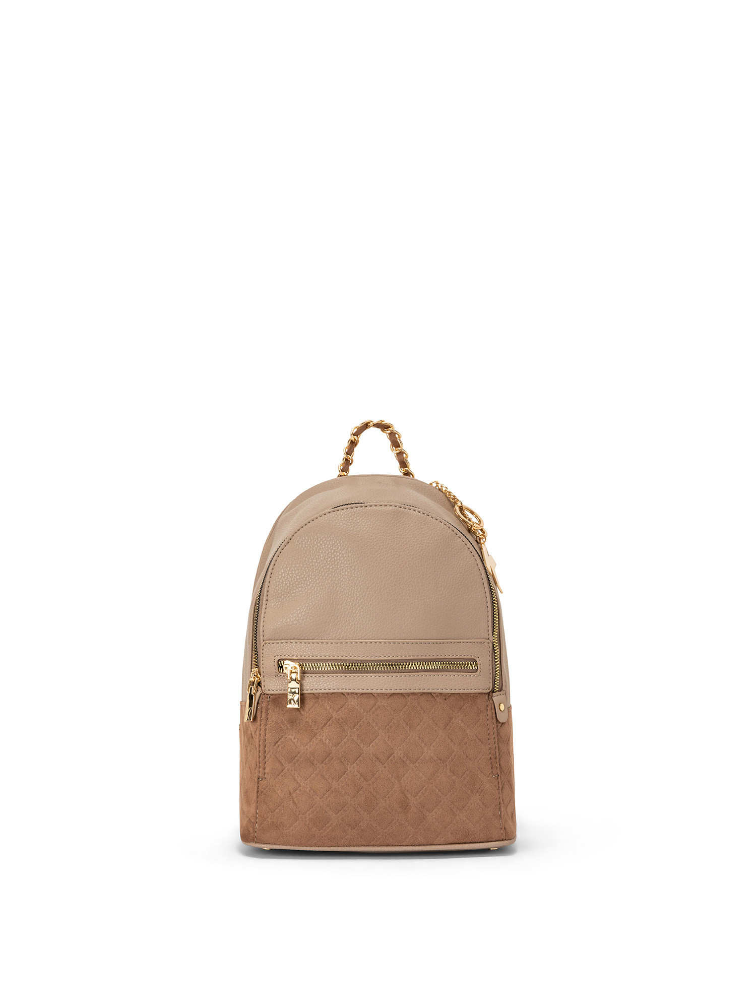 Koan - Backpack with print, Taupe Grey, large image number 0