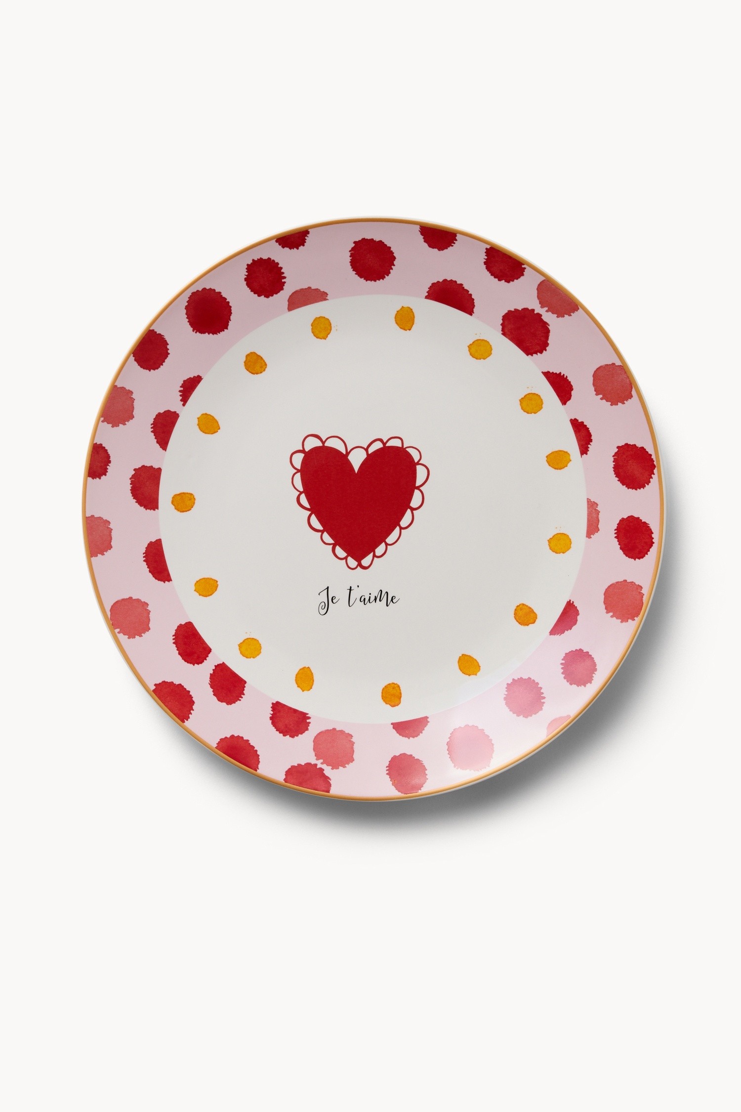 Mon Amour New Bone China Serving Plate - Discounted Price, Multicolor, large image number 0