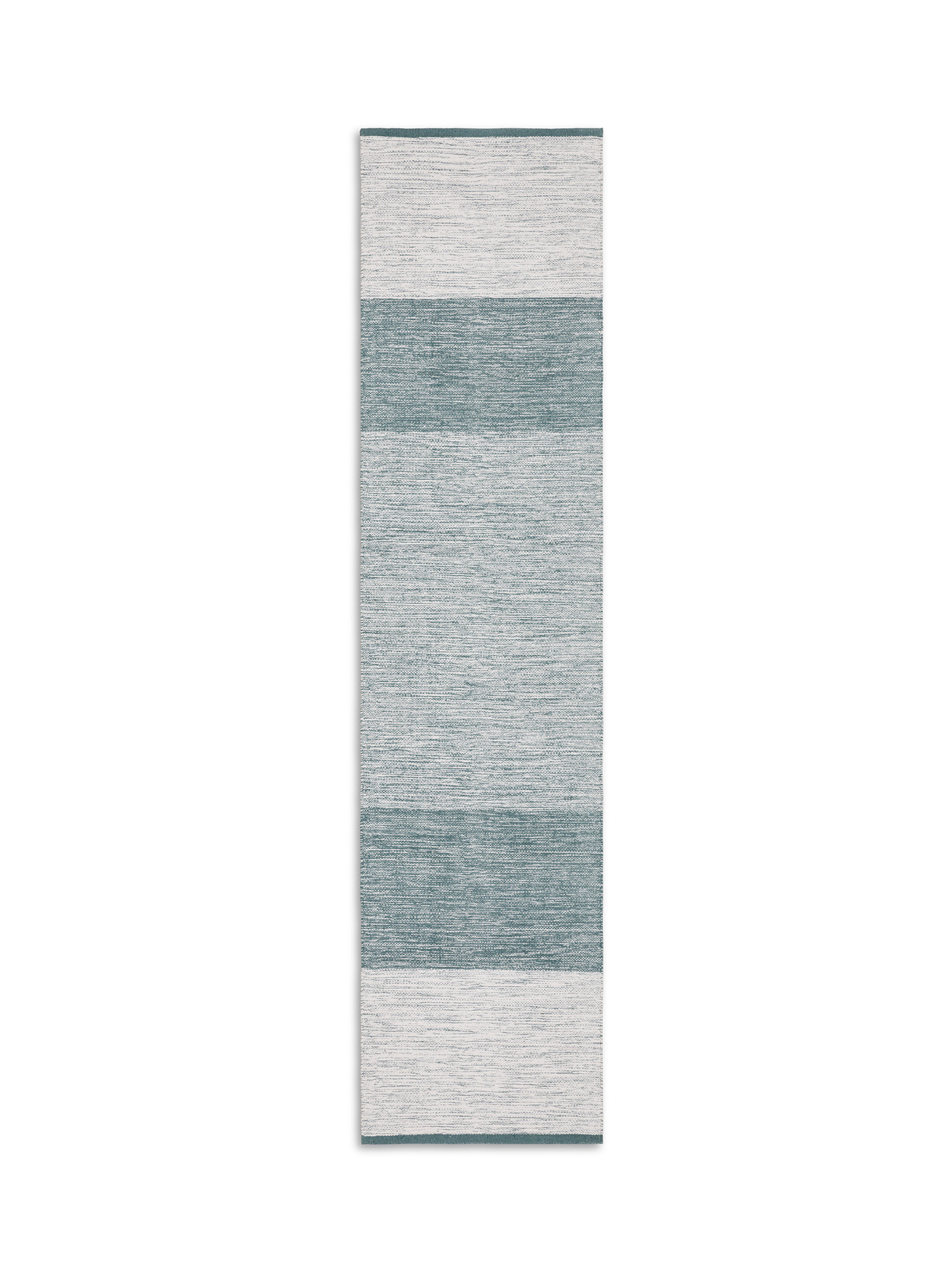 Striped cotton kitchen rug, Light Blue, large image number 0