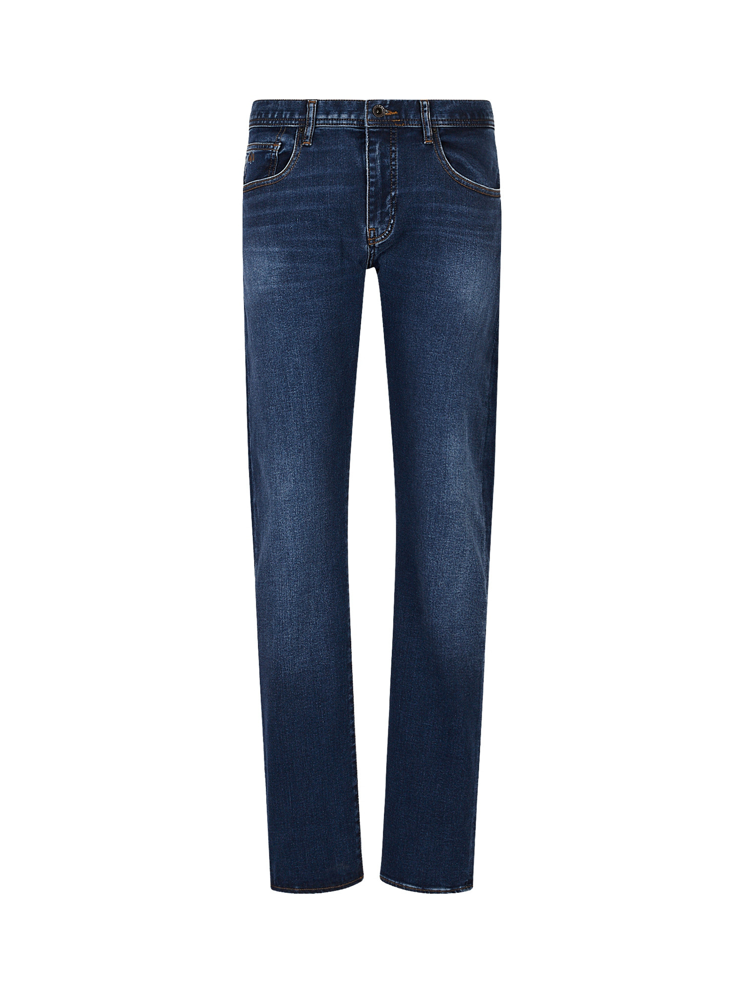 Armani Exchange - Jeans slim fit cinque tasche, Blu scuro, large image number 0