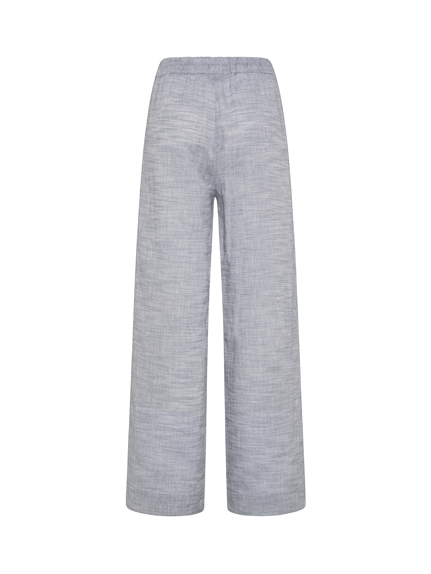 Pant in linen blend, Light Grey, large image number 1