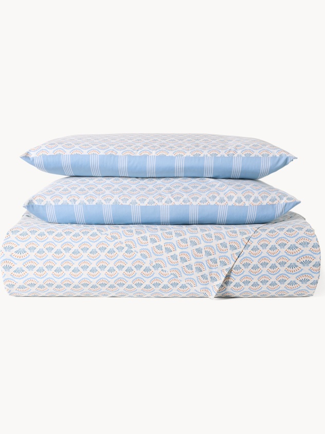Printed Cotton Percale Sheet Set - Introductory Price