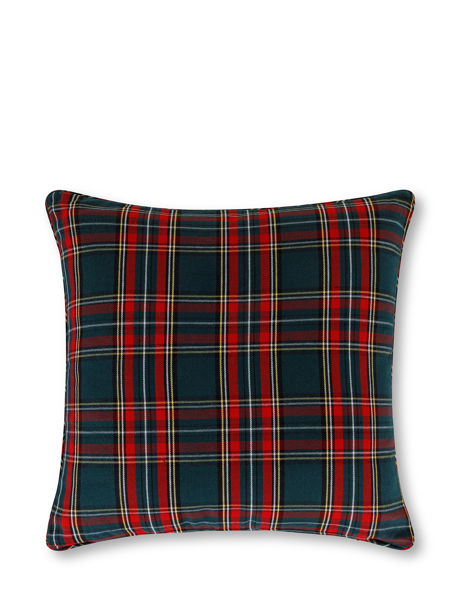 Tartan cushion 45x45 cm, Green, large image number 1