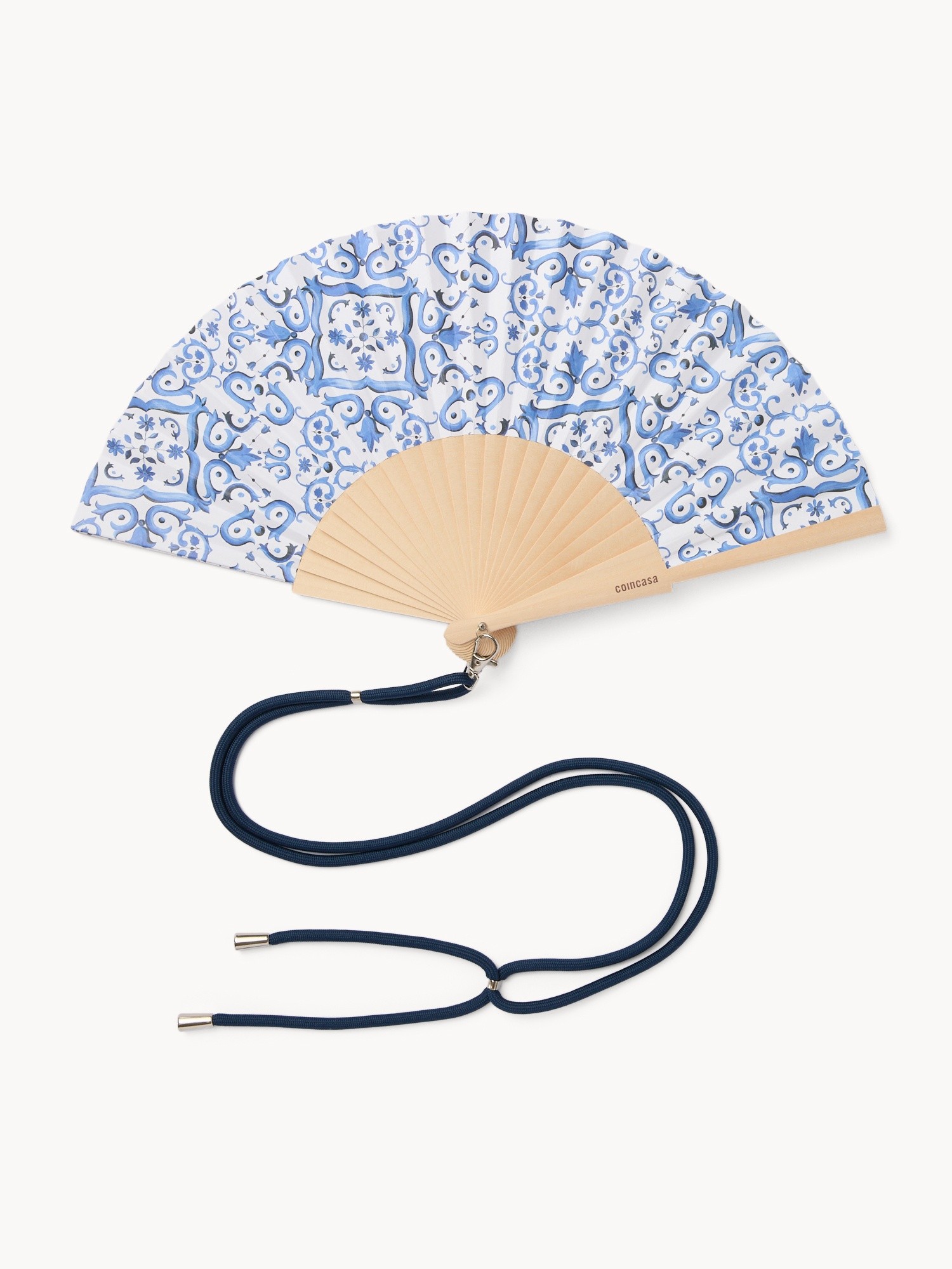 Tile Fan - Discounted price, White / Blue, large image number 0