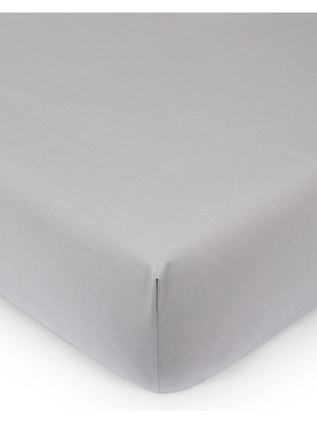 Lenzuolo con angoli in cotone percalle Zefiro