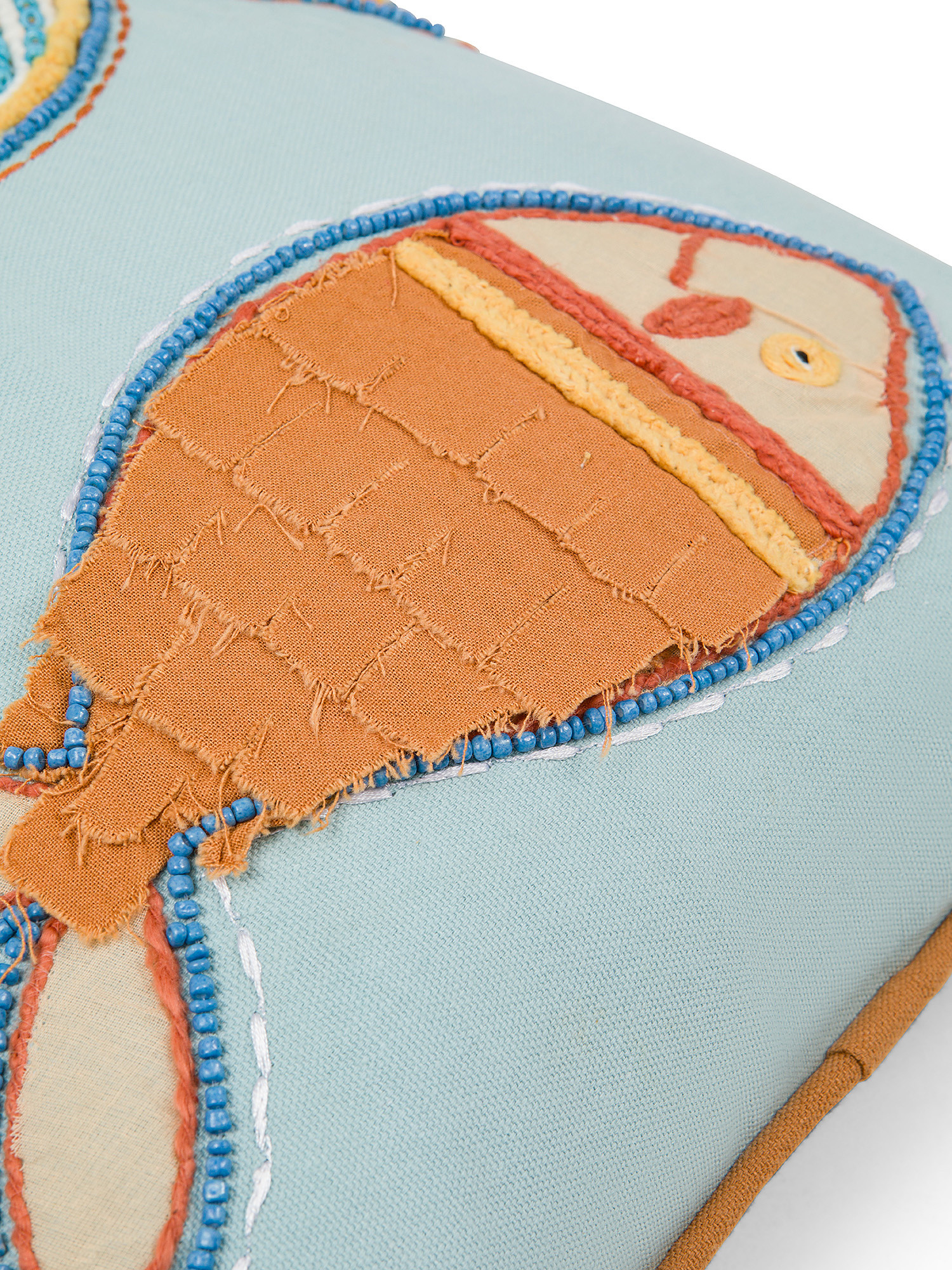 Fish pattern cushion 45x45cm, Multicolor, large image number 2