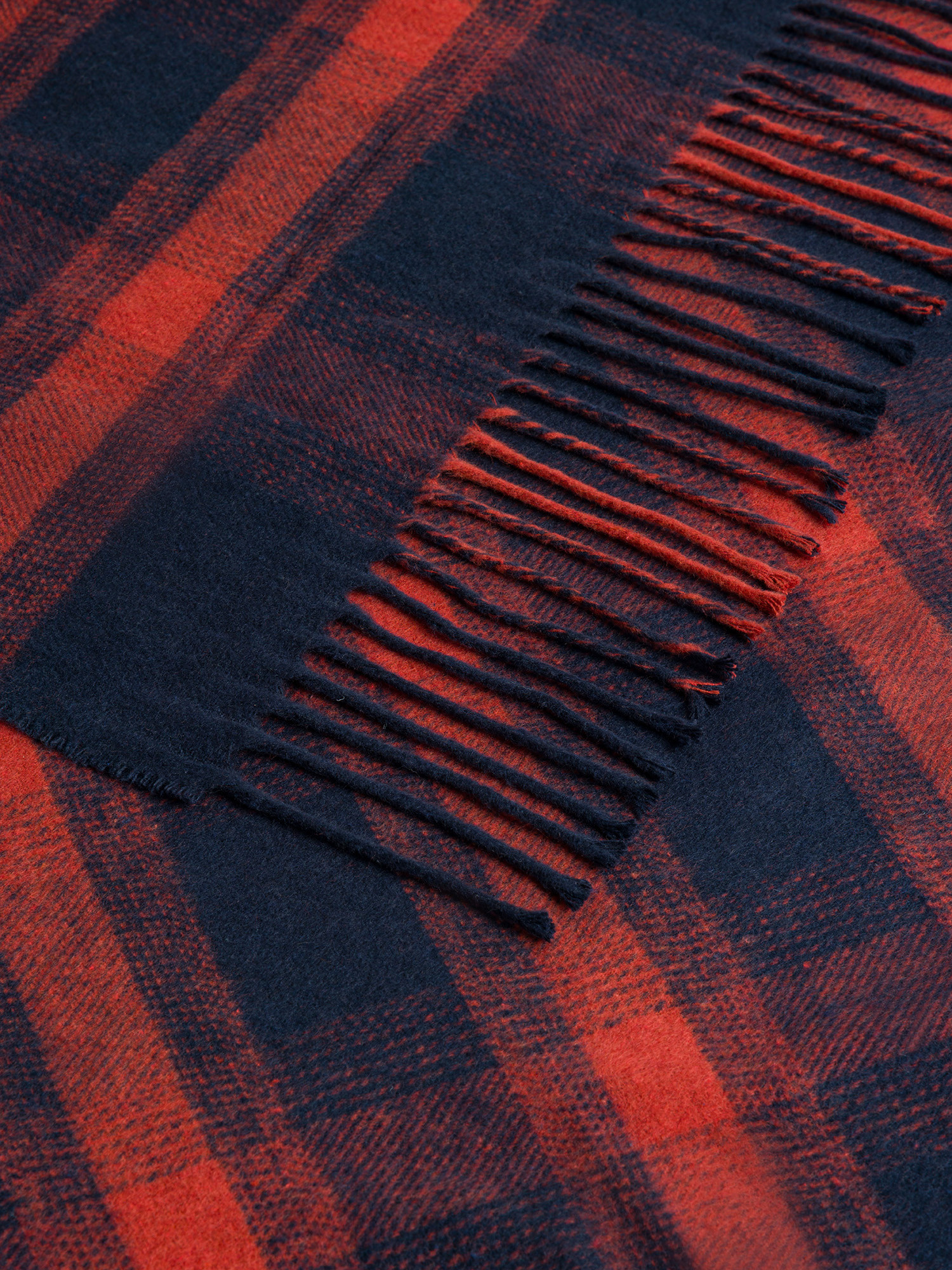 Plaid scozzese made in Italy, Blu scuro, large image number 1