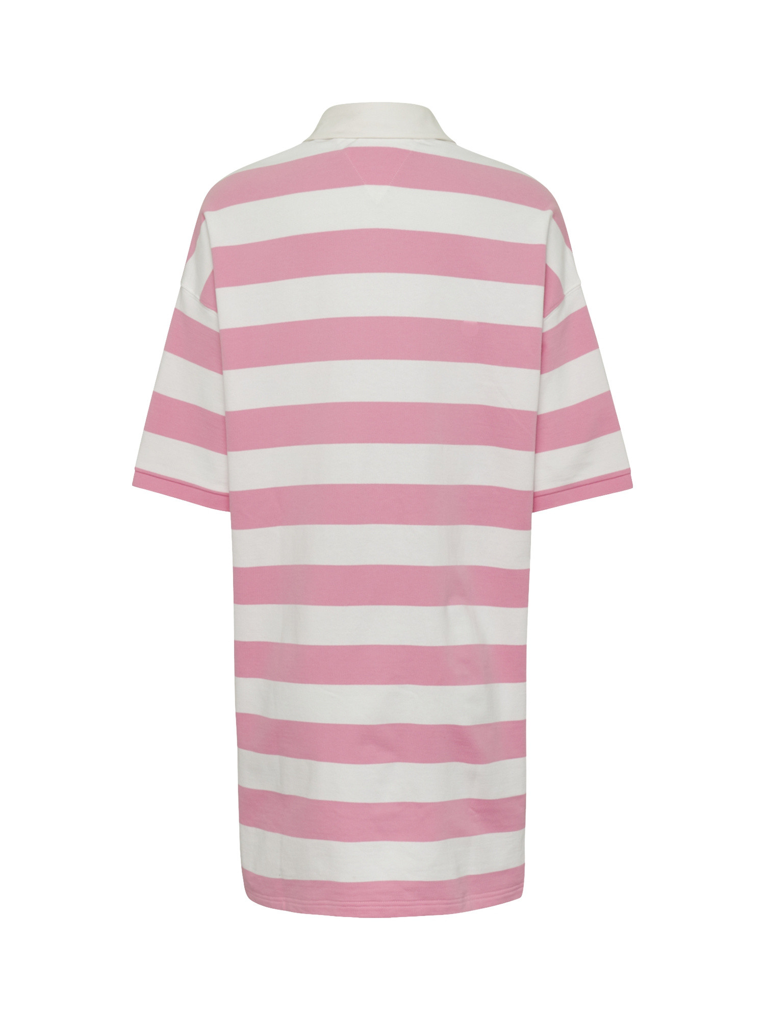 Striped maxi polo dress, Pink, large image number 1