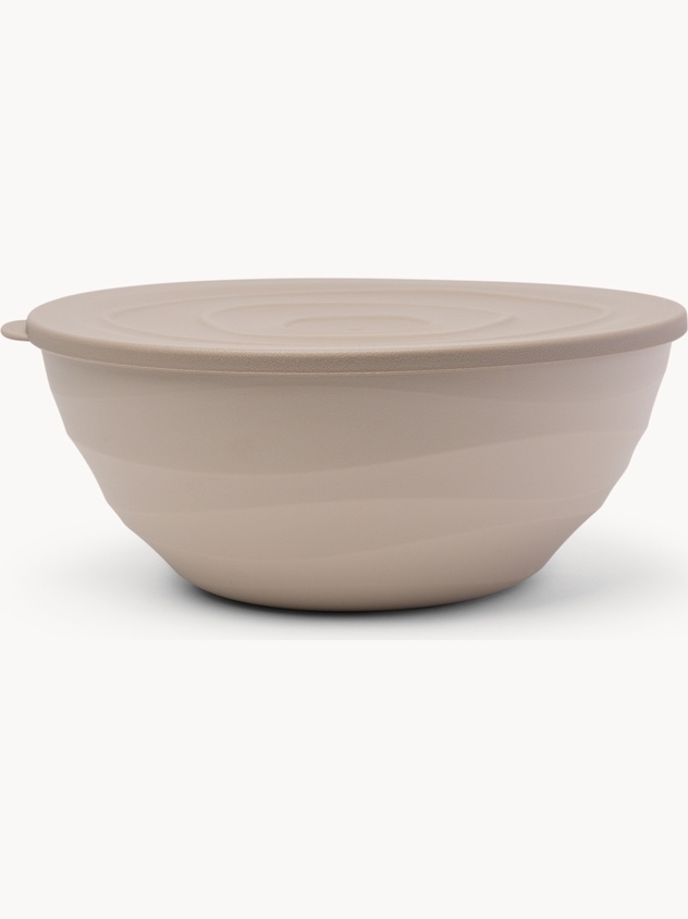 Plastic Bowl with Lid - Introductory Price