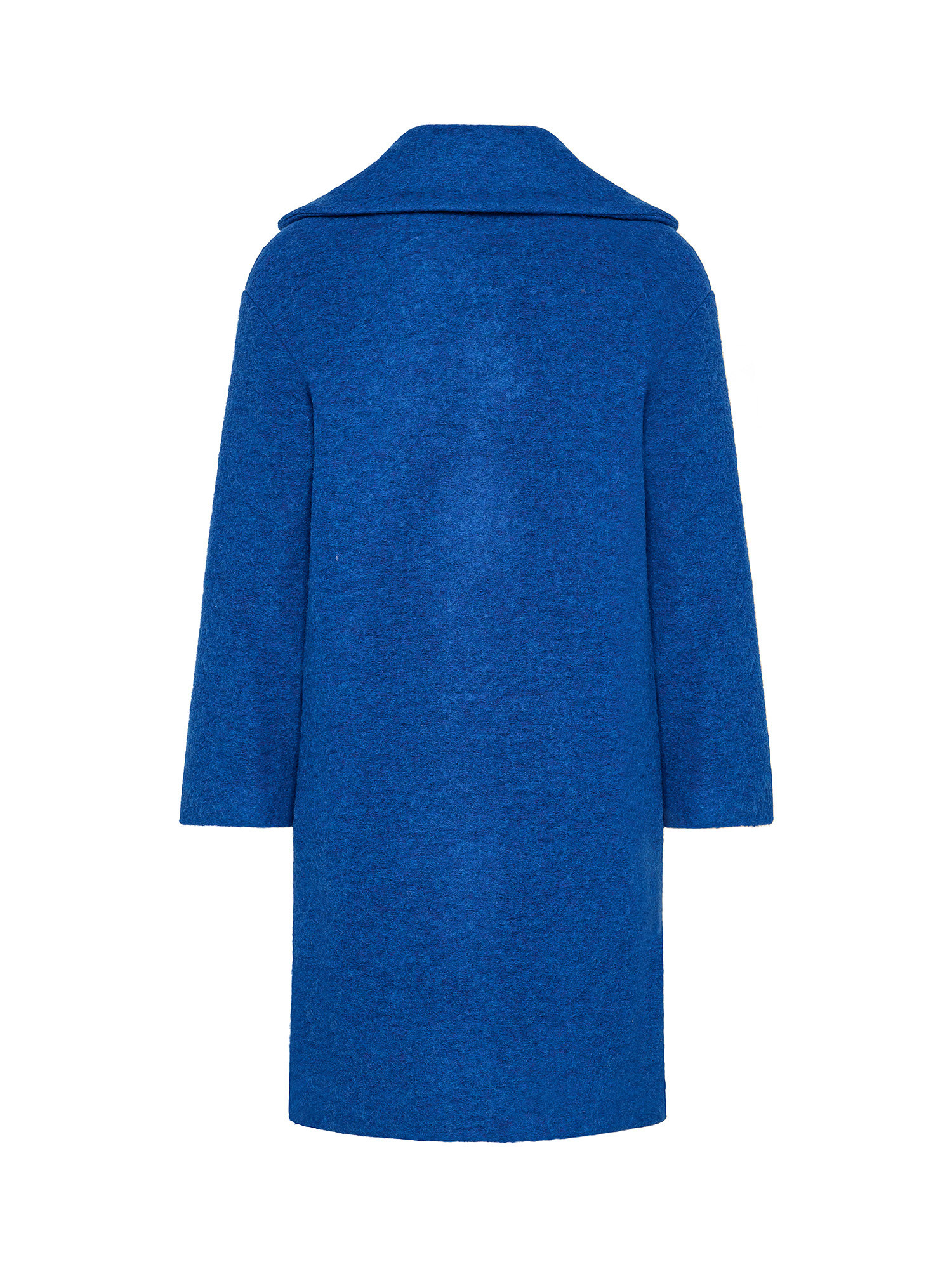 Cappotto in lana cotta, Blu royal, large image number 1