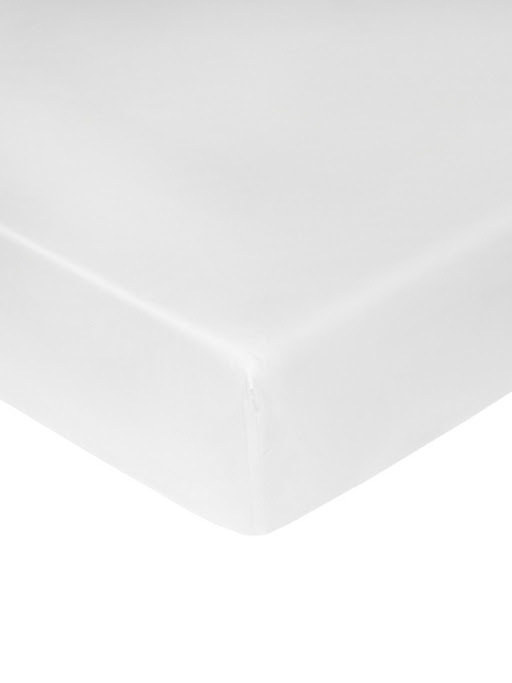 Egyptian cotton satin fitted sheet Portofino