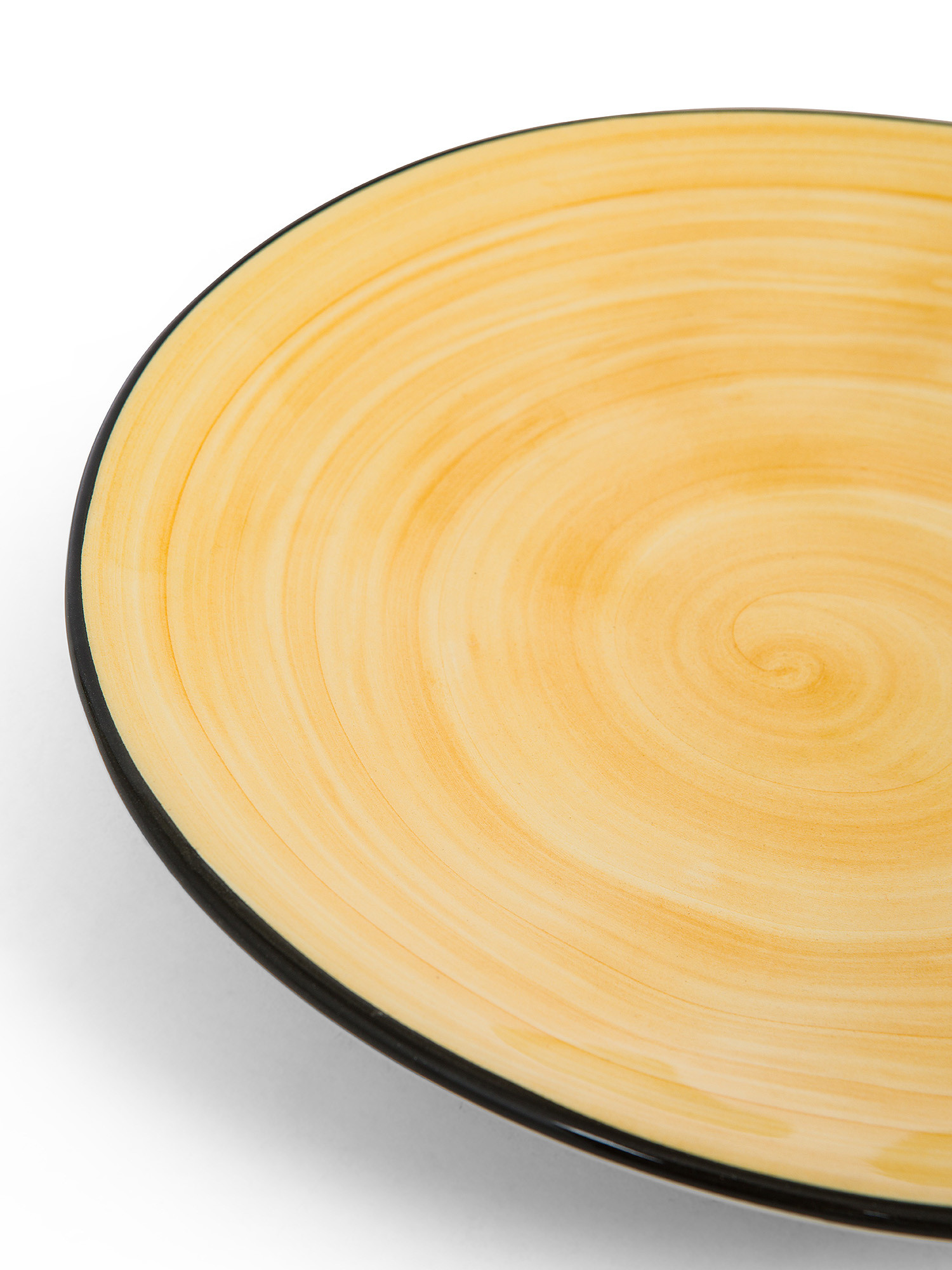 Tokyo stoneware fruit plate, Yellow, large image number 1
