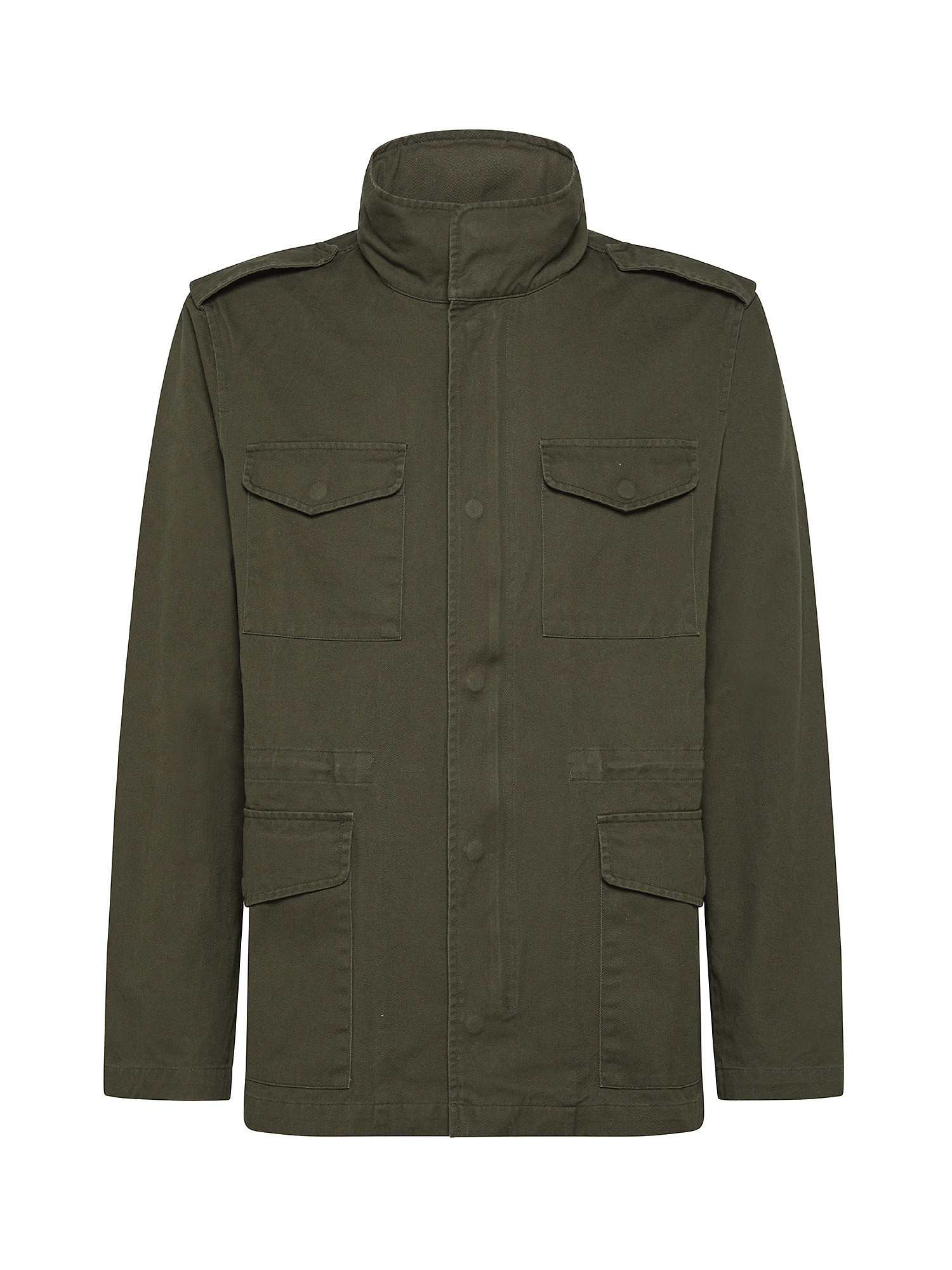 JCT - Jacket in pure cotton, Dark Green, large image number 0