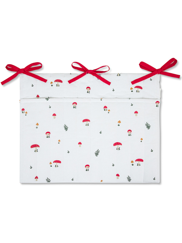 Padded fabric object holder with laces