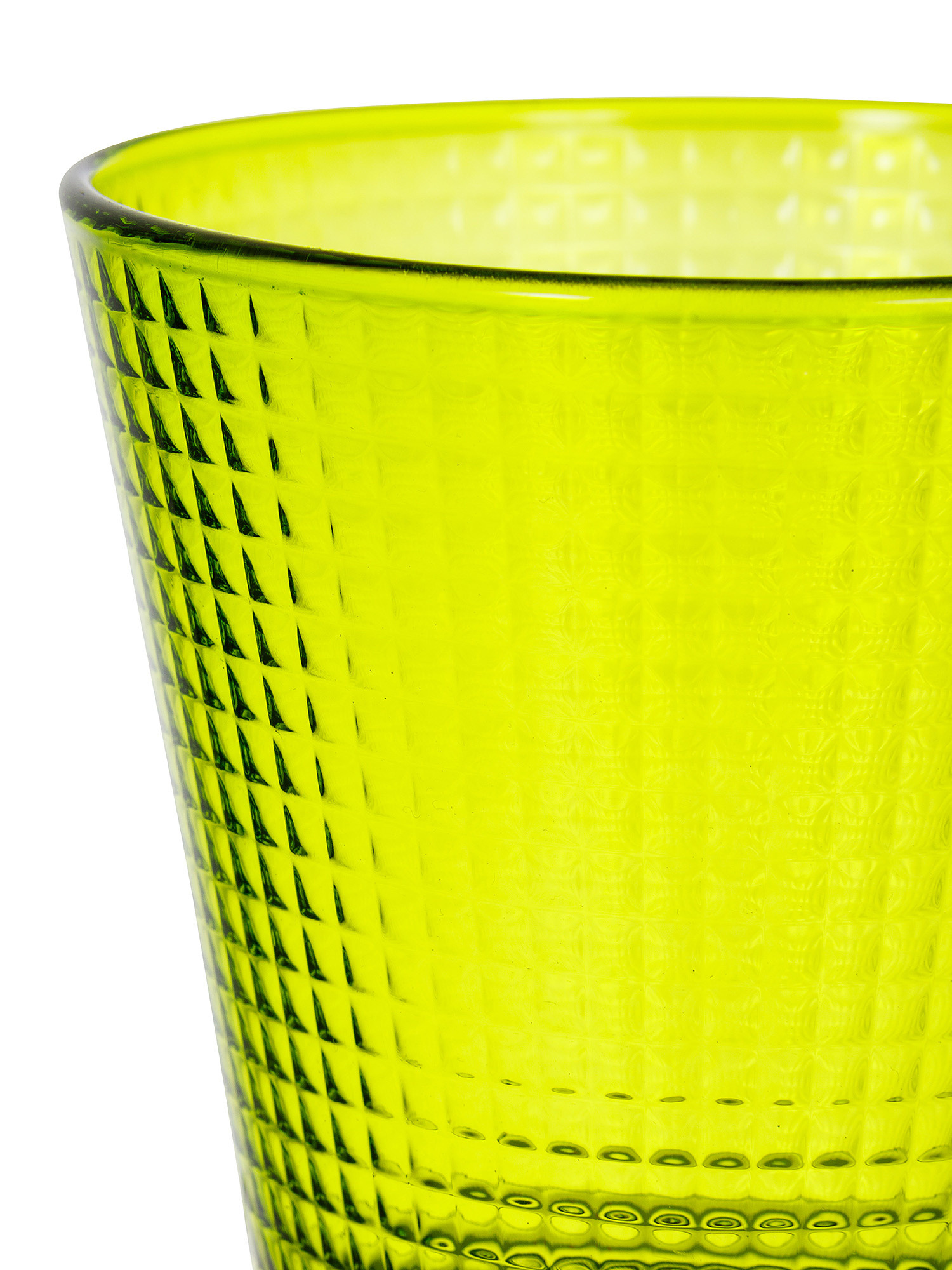 Set 6 bicchieri vetro Generation, Verde, large image number 1