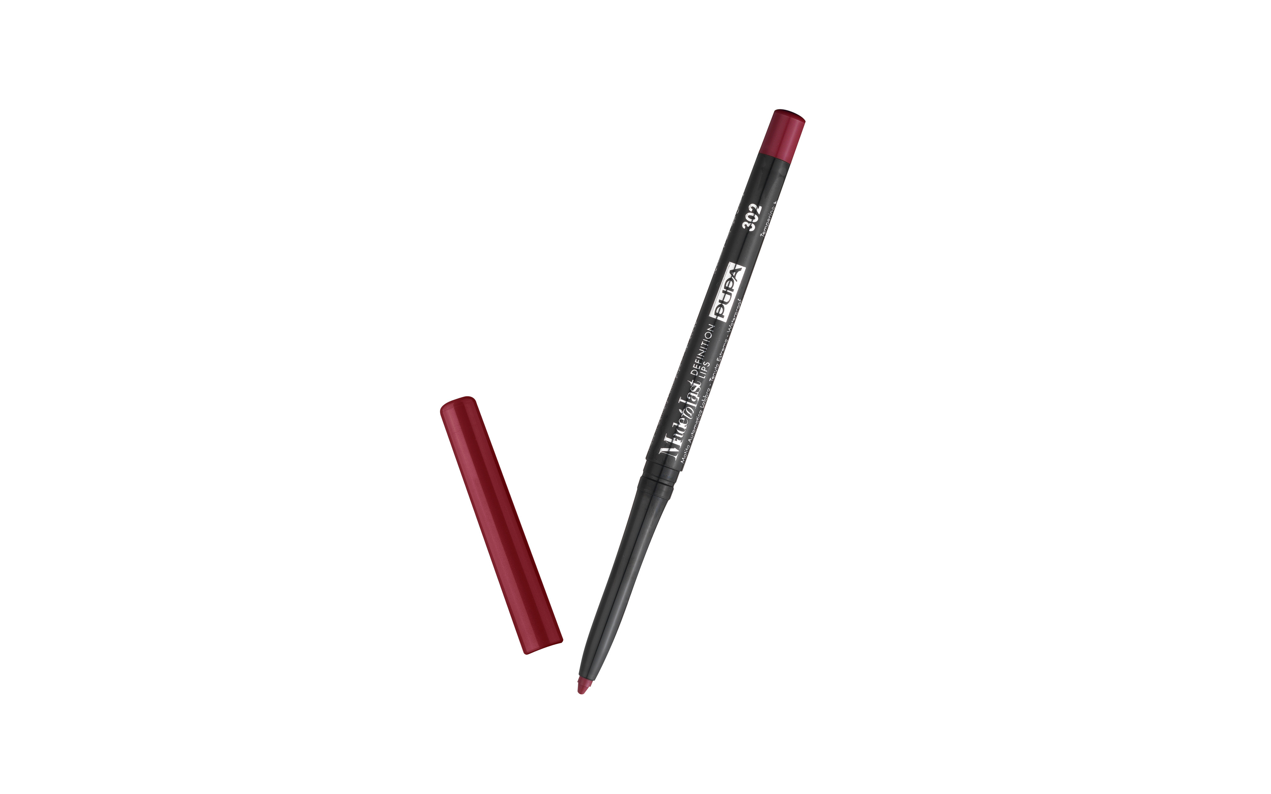 Pupa made to last definition lips - 302, 302CHIC BURGUNDY, large