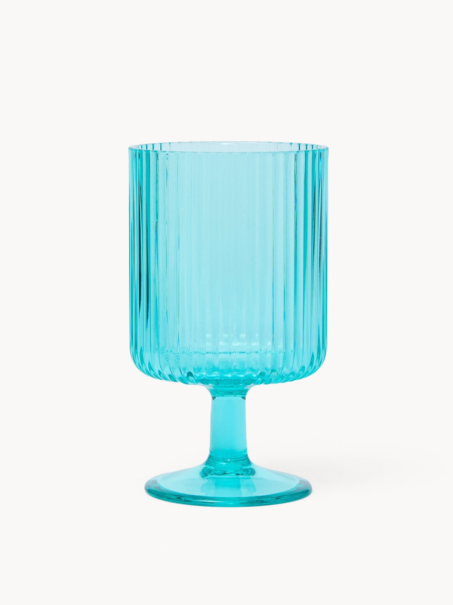 Short stem glass - Discounted price, Teal, large image number 0