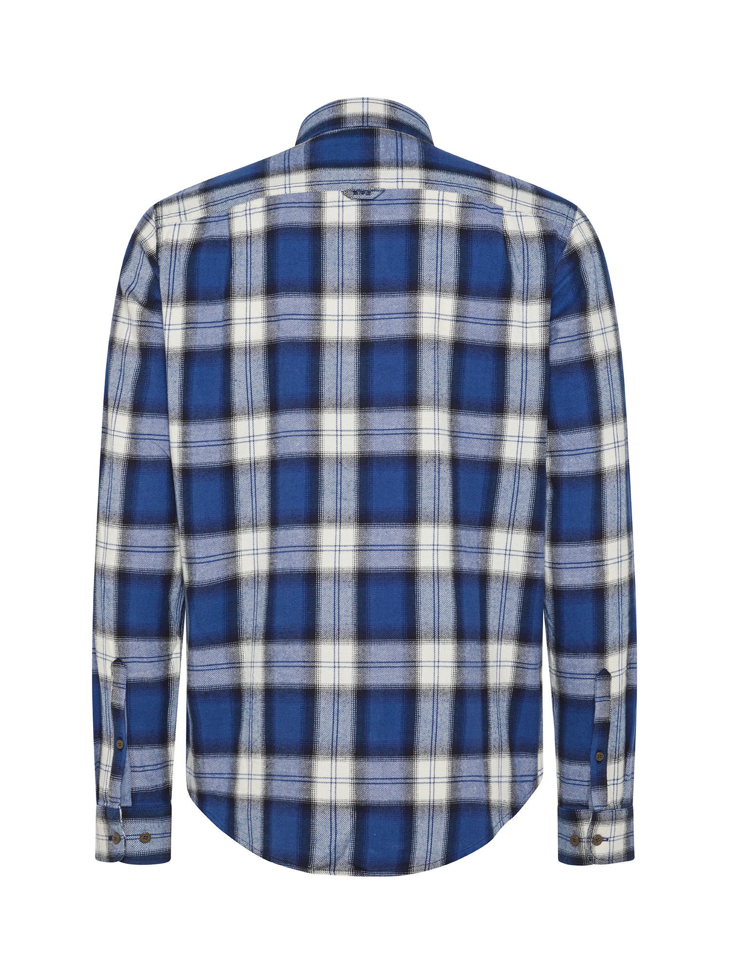 Superdry - Cotton checked shirt, Blue, large image number 1