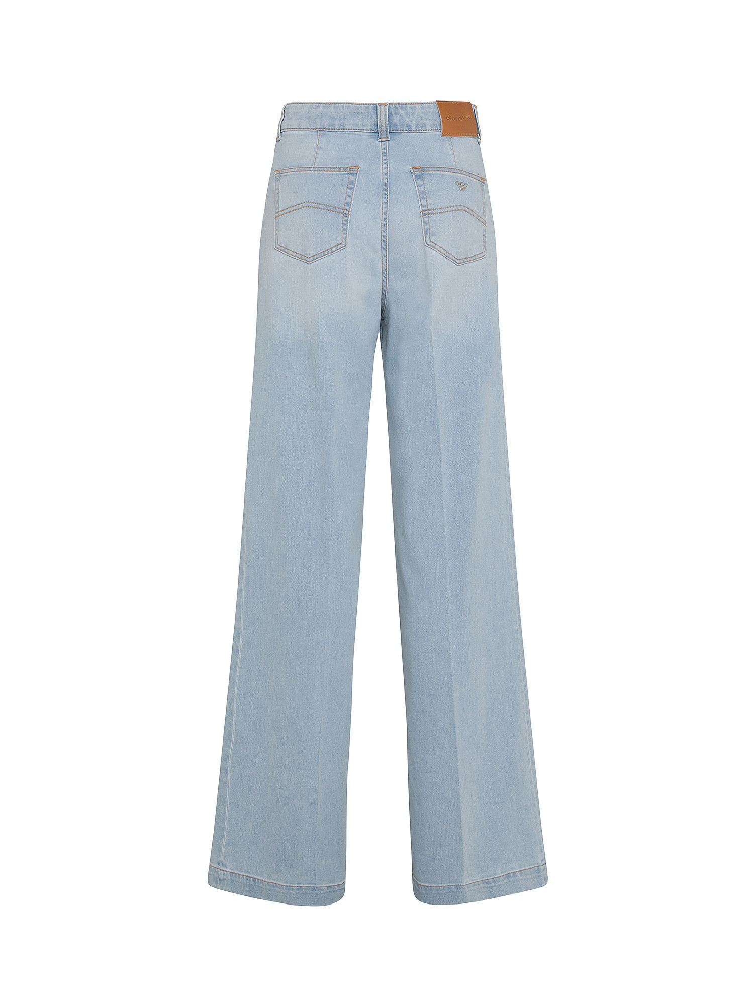 Emporio Armani - Five-pocket palazzo jeans, Denim, large image number 1