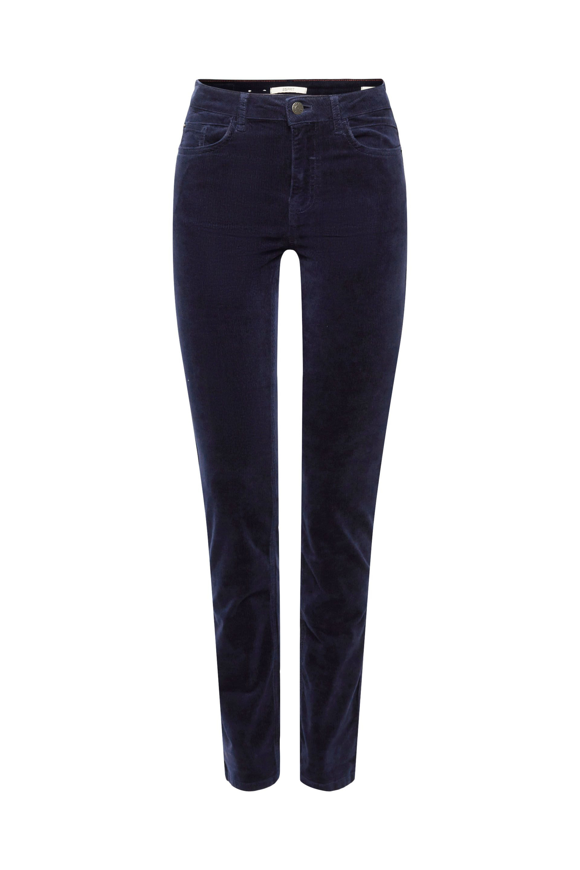 Corduroy trousers, Dark Blue, large image number 0