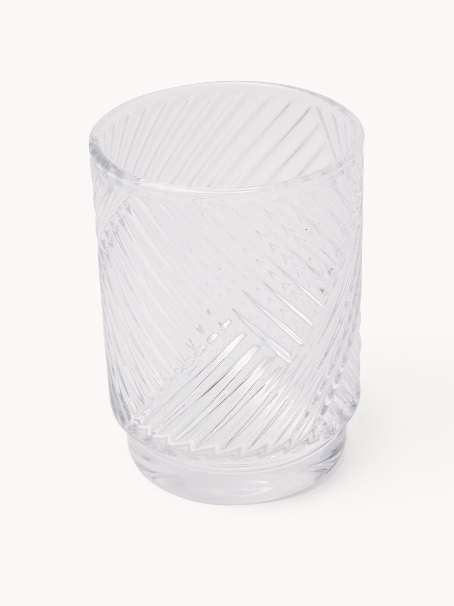 Glass Toothbrush Holder - Introductory Price, Transparent, large image number 1