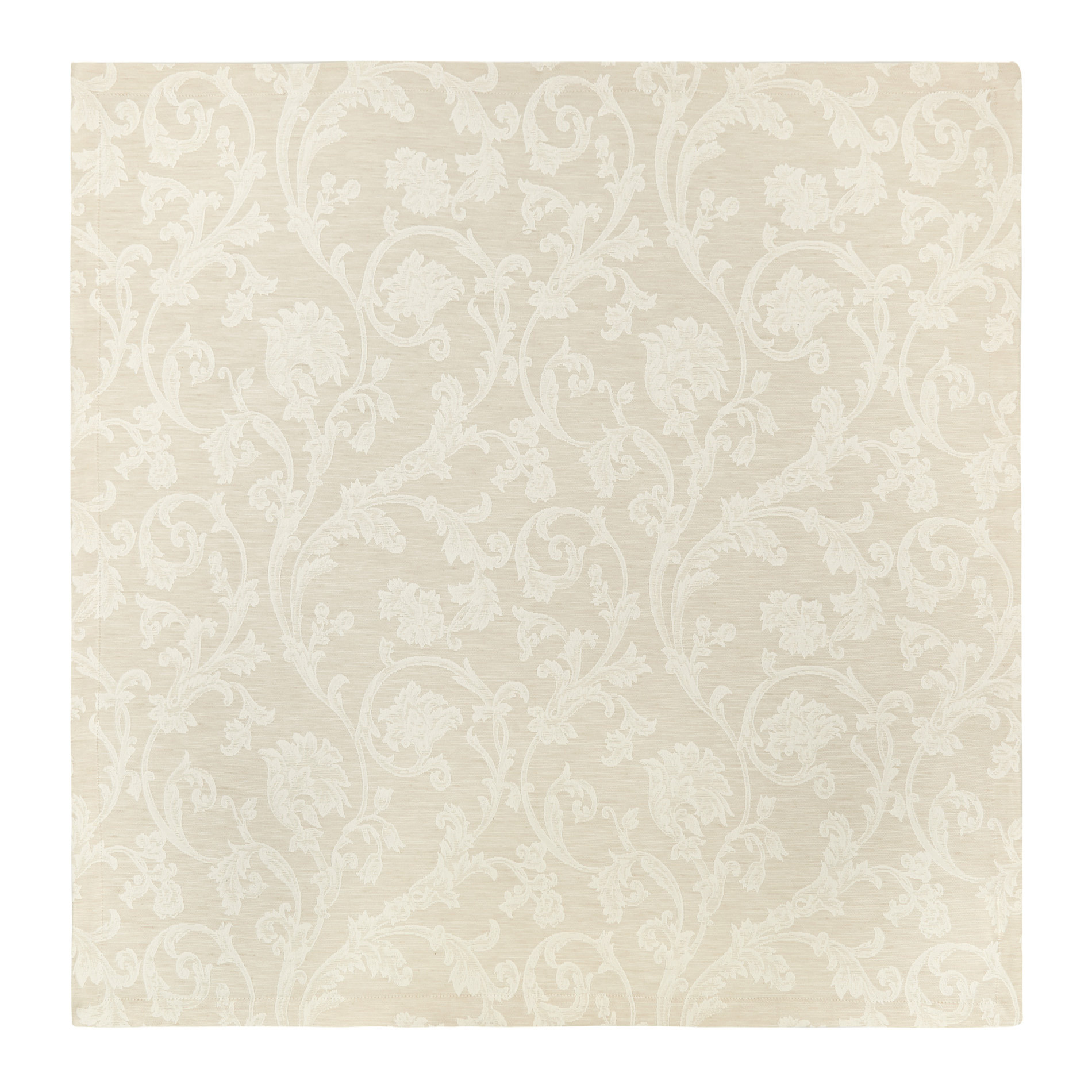 Fabric centrepiece with jacquard weave, Light Beige, large image number 1