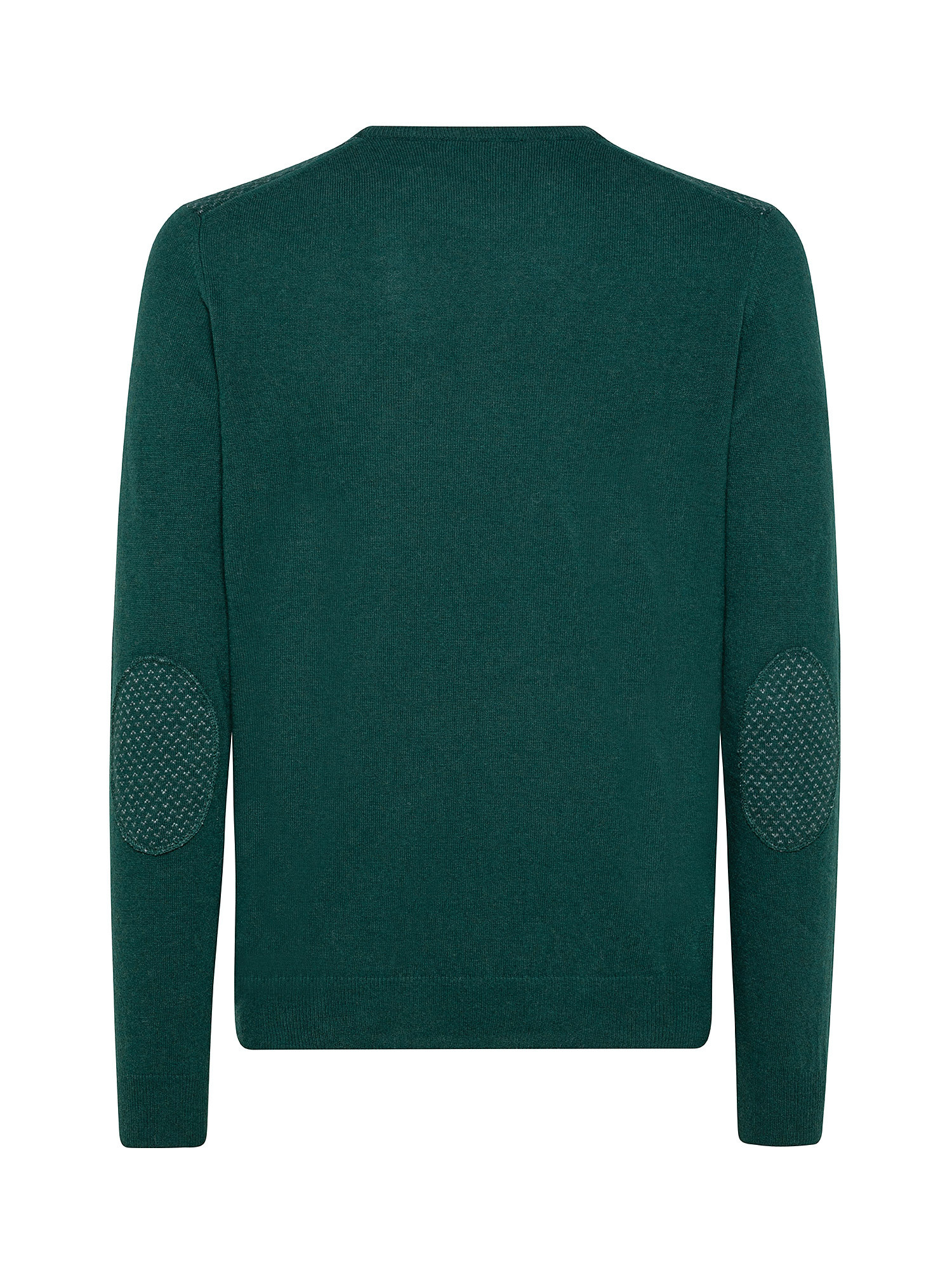 Basic crewneck pullover, Green, large image number 1