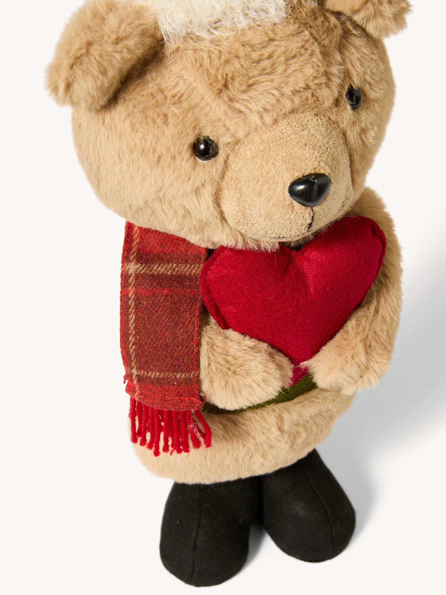 Decorazione natalizia orsetto con cuore M, Multicolor, large image number 1