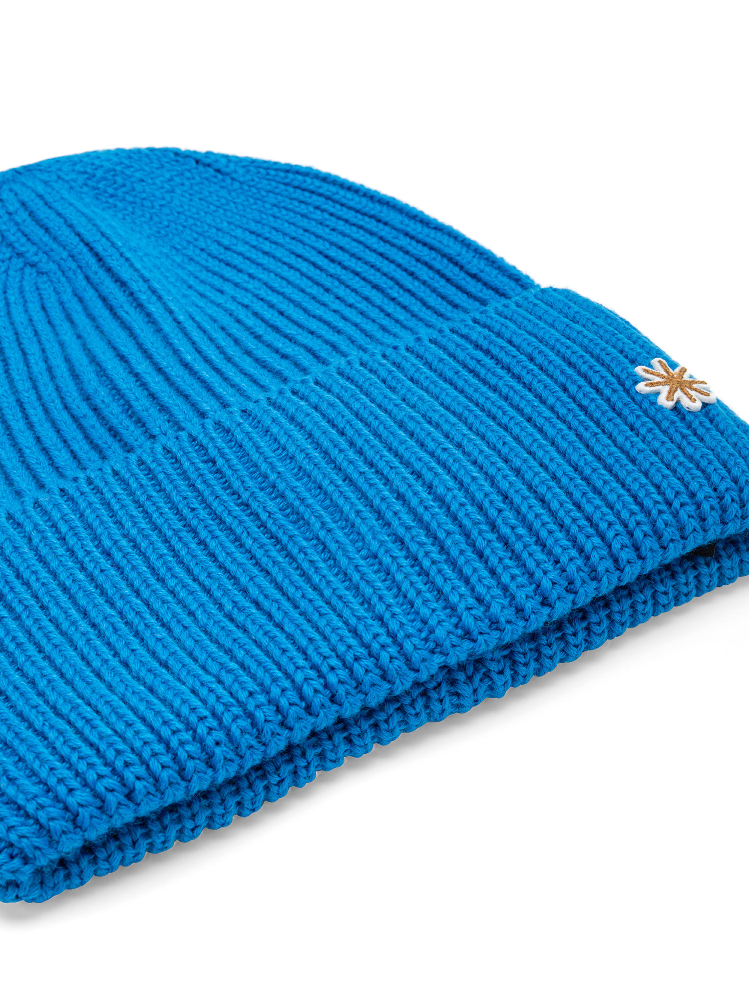 English purl Beanie, Blue, large image number 1