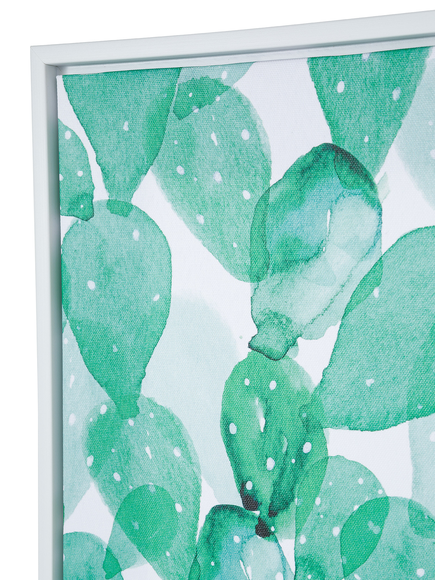 Canvas with cactus print, Multicolor, large image number 2