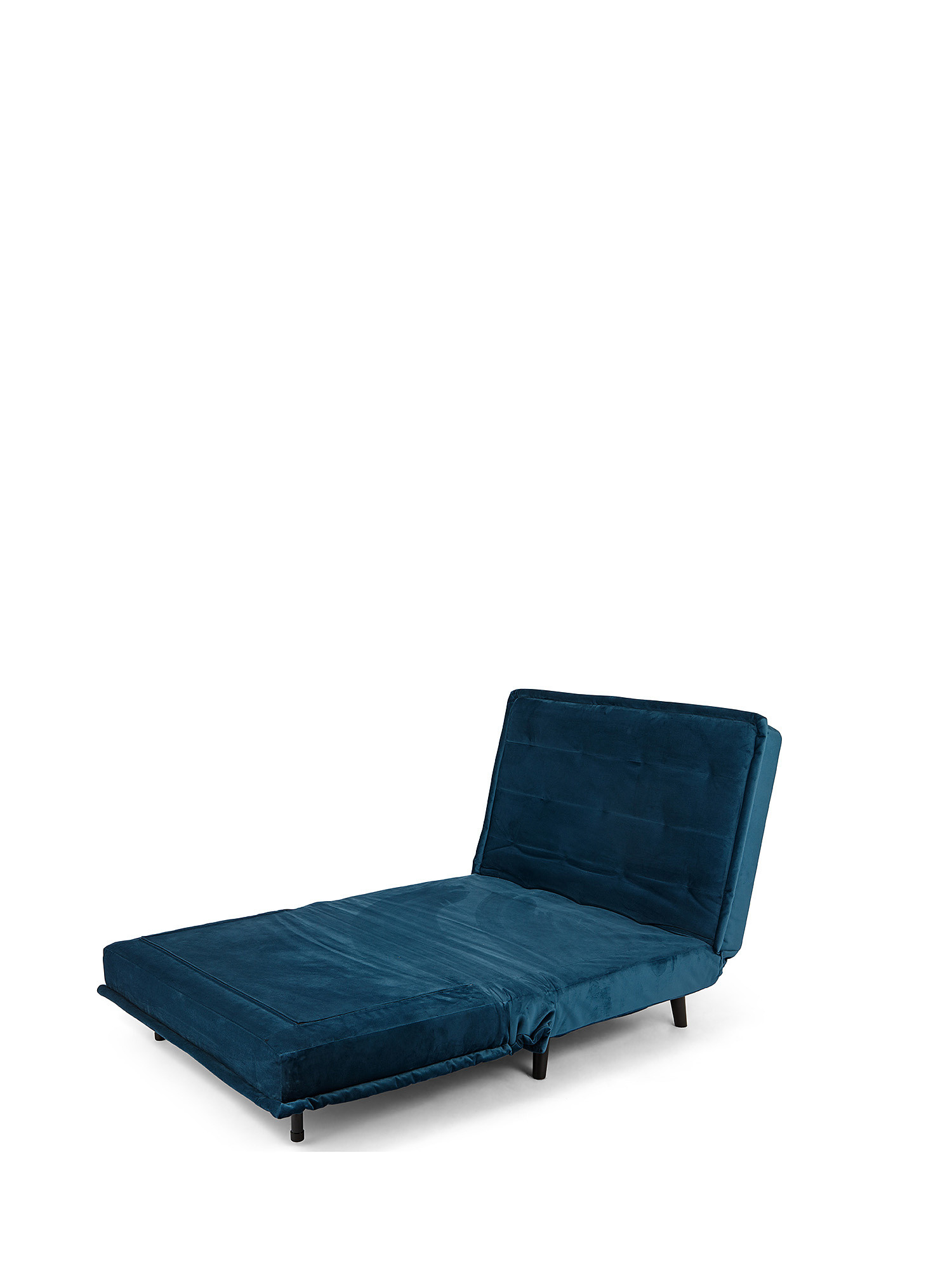 Guest velvet sofa bed, Green, large image number 1