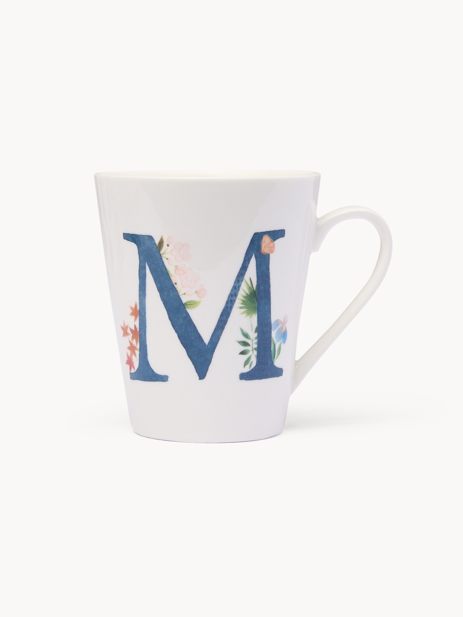 Mug in new bone china lettera M, Bianco 1, large image number 0