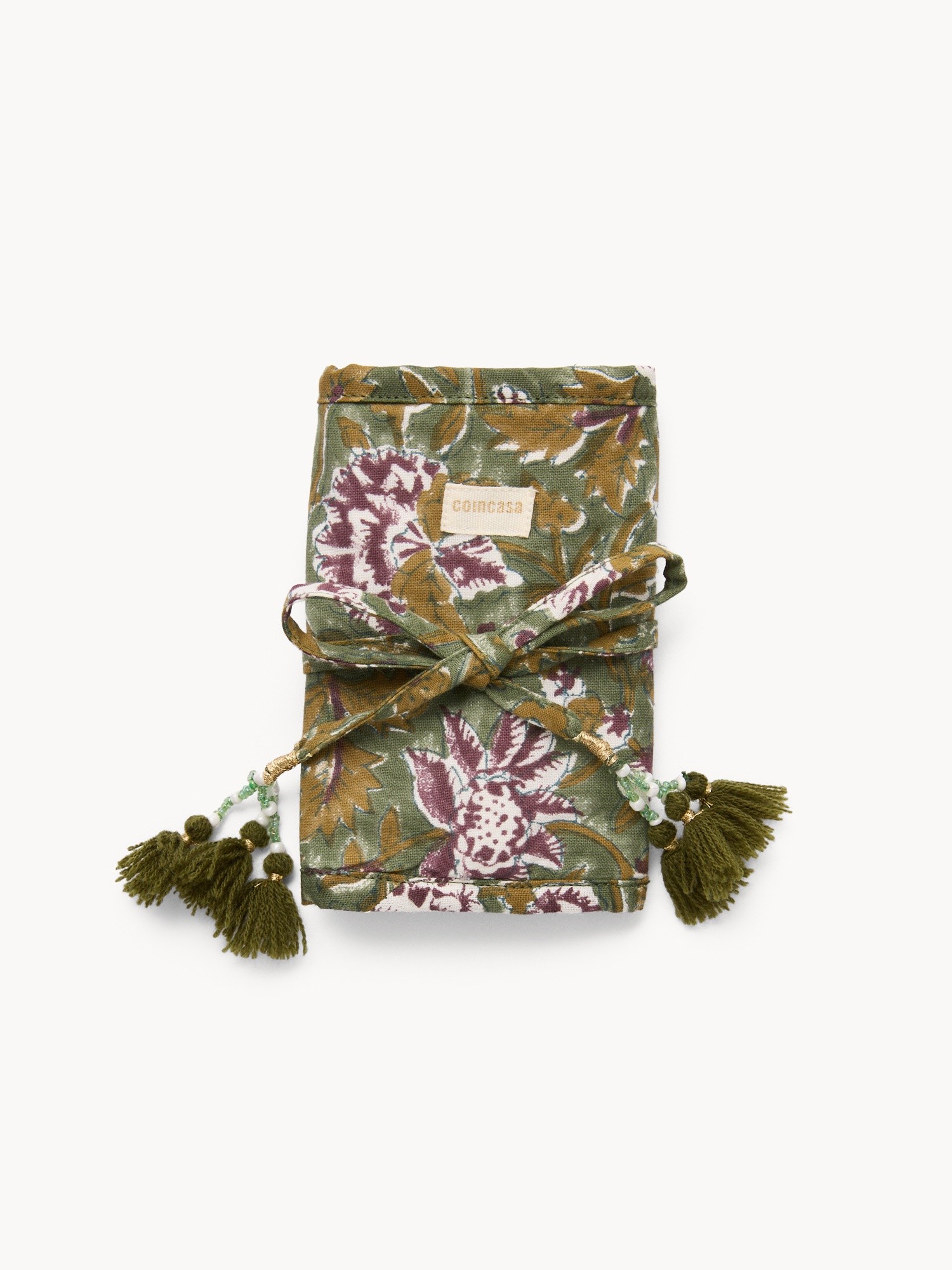 Portagioie in tessuto stampato, Multicolor, large image number 1