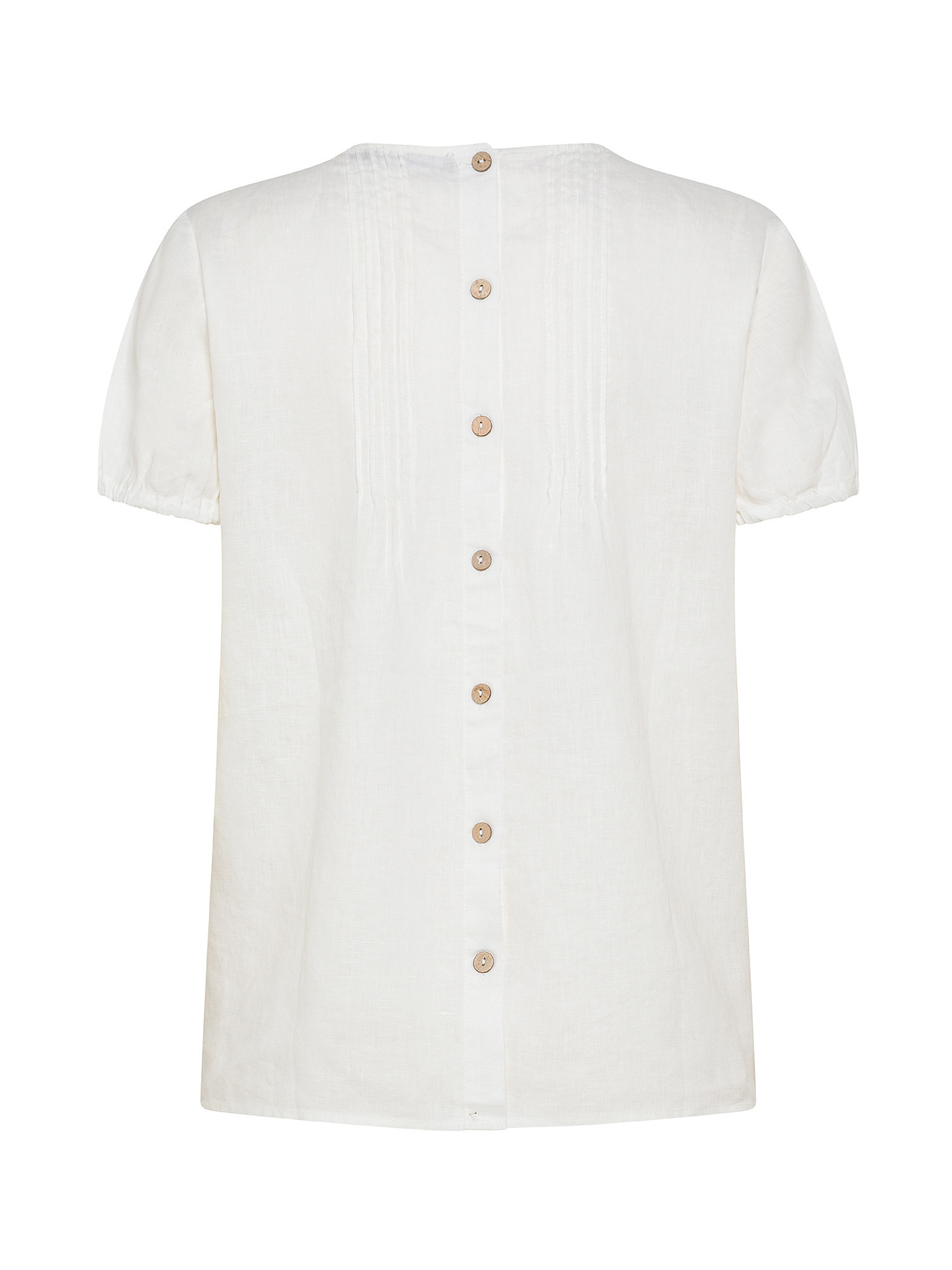 Koan - Linen blouse, White, large image number 1