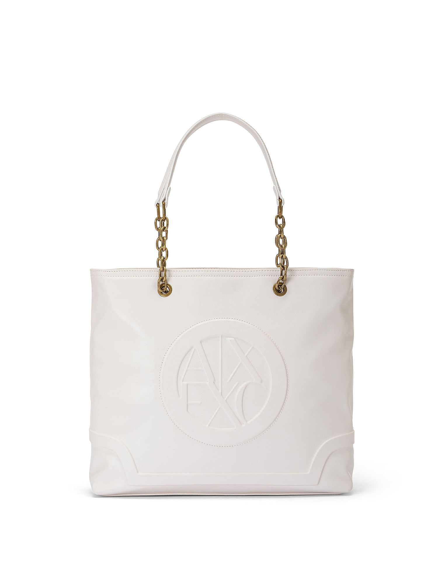 Shopping  bag, Bianco, large