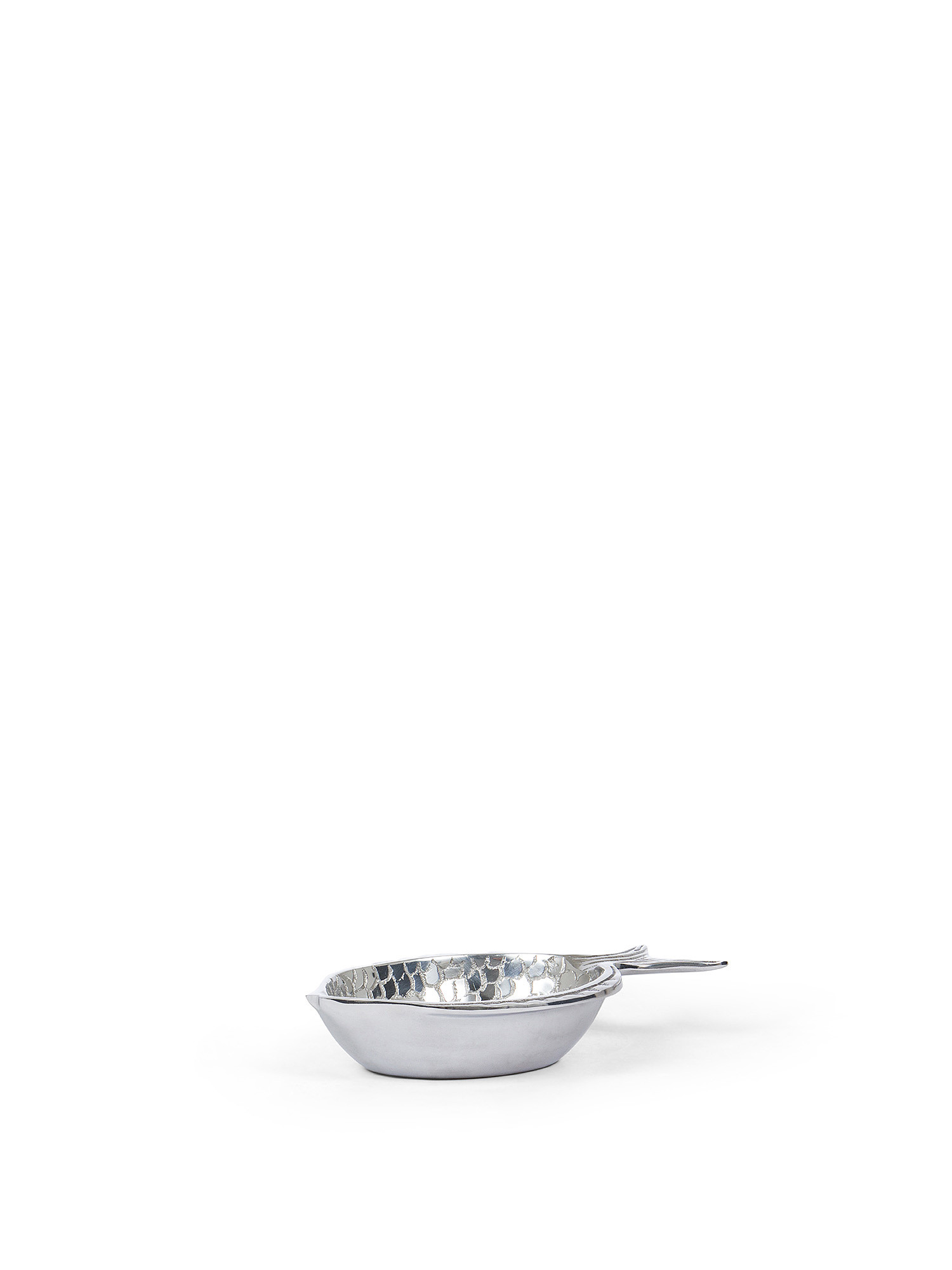 Coppetta pesce alluminio, Grigio argento, large image number 0
